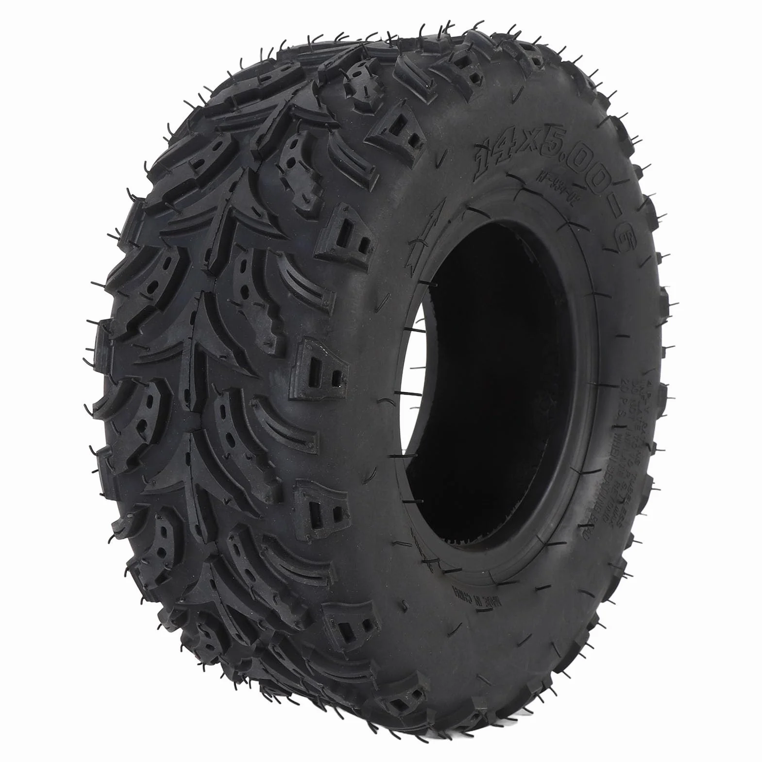 ATV UTV Quad Opona Off Road Opona Przednia 14x5.00-6 Gumowa Opona Zapasowa do Quada ATV Off Road Wózek Gokartowy Minibike