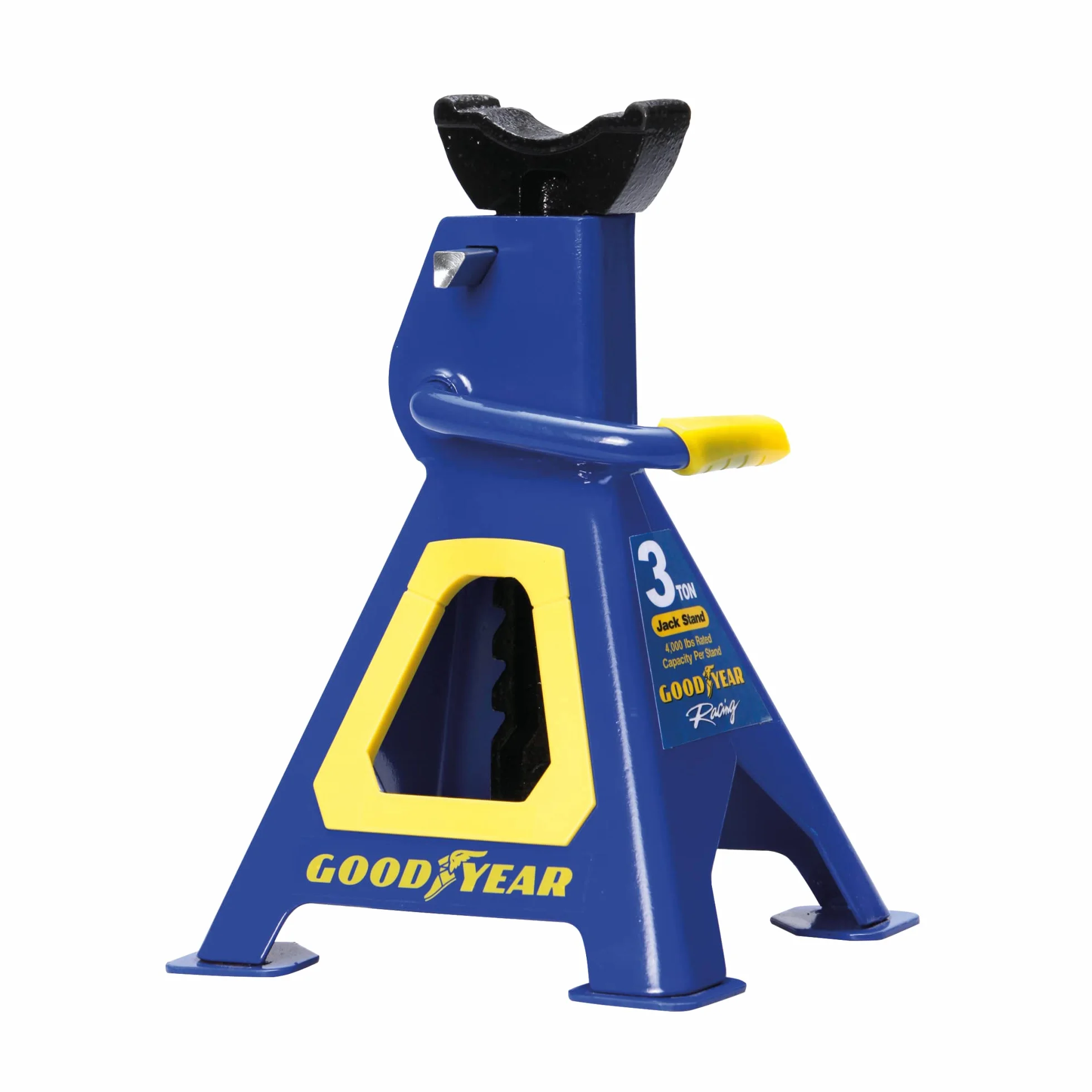 GOODYEAR Premium stojak warsztatowy 3 tony, regulacja wysokości 280-420 mm, niebieski
