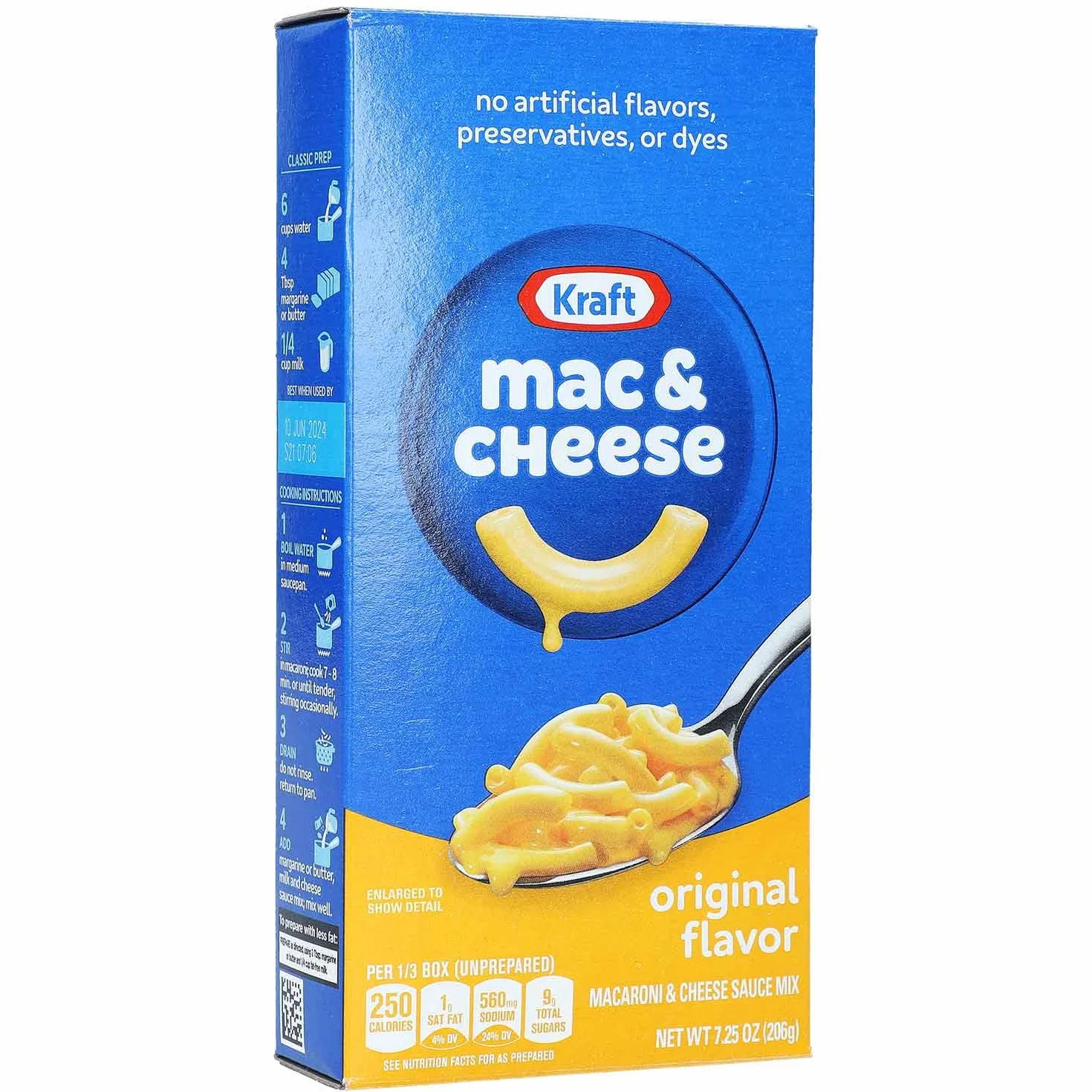Kraft Macaroni and Cheese The Cheesiest, 10 sztuk (opakowanie 10 x 206 g)