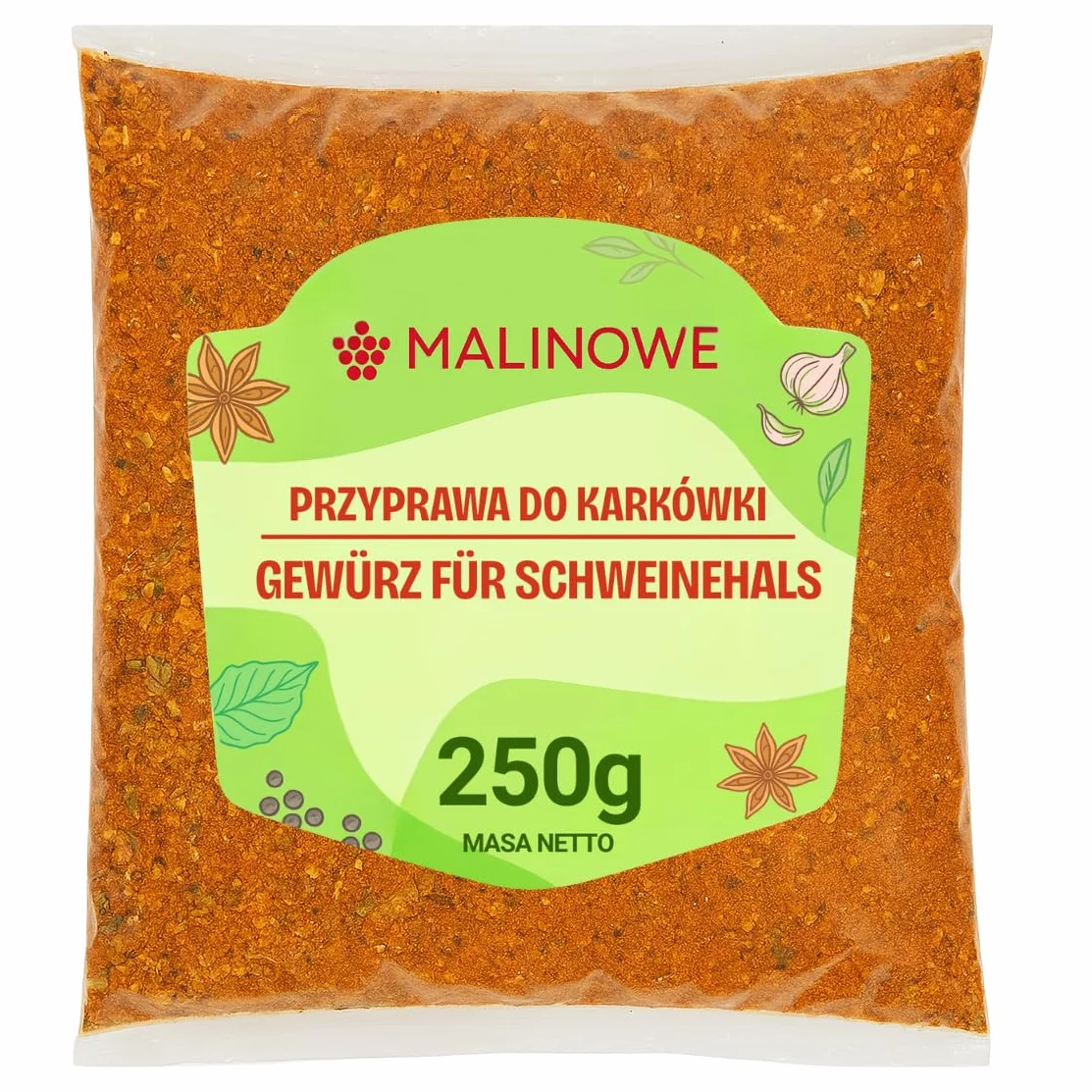 Malinowe PRZYPRAWA DO KARKÓWKI 250g Przyprawa Na Grilla