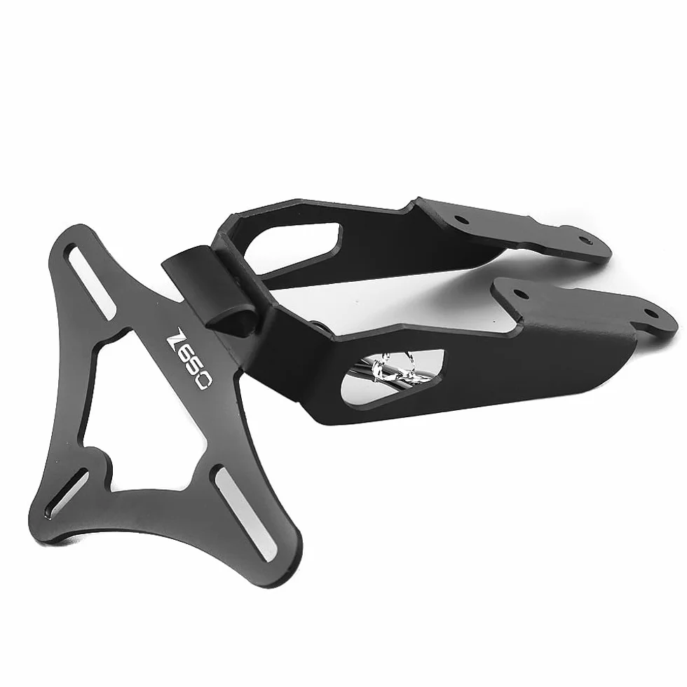 Wspornik tablicy rejestracyjnej kompatybilny z Z650 2018-2024 Fender Eliminator uchwyty tablicy rejestracyjnej, ochrona przed rozpryskami, klapy, ochrona przed rozpryskami, zderzak, 2024,