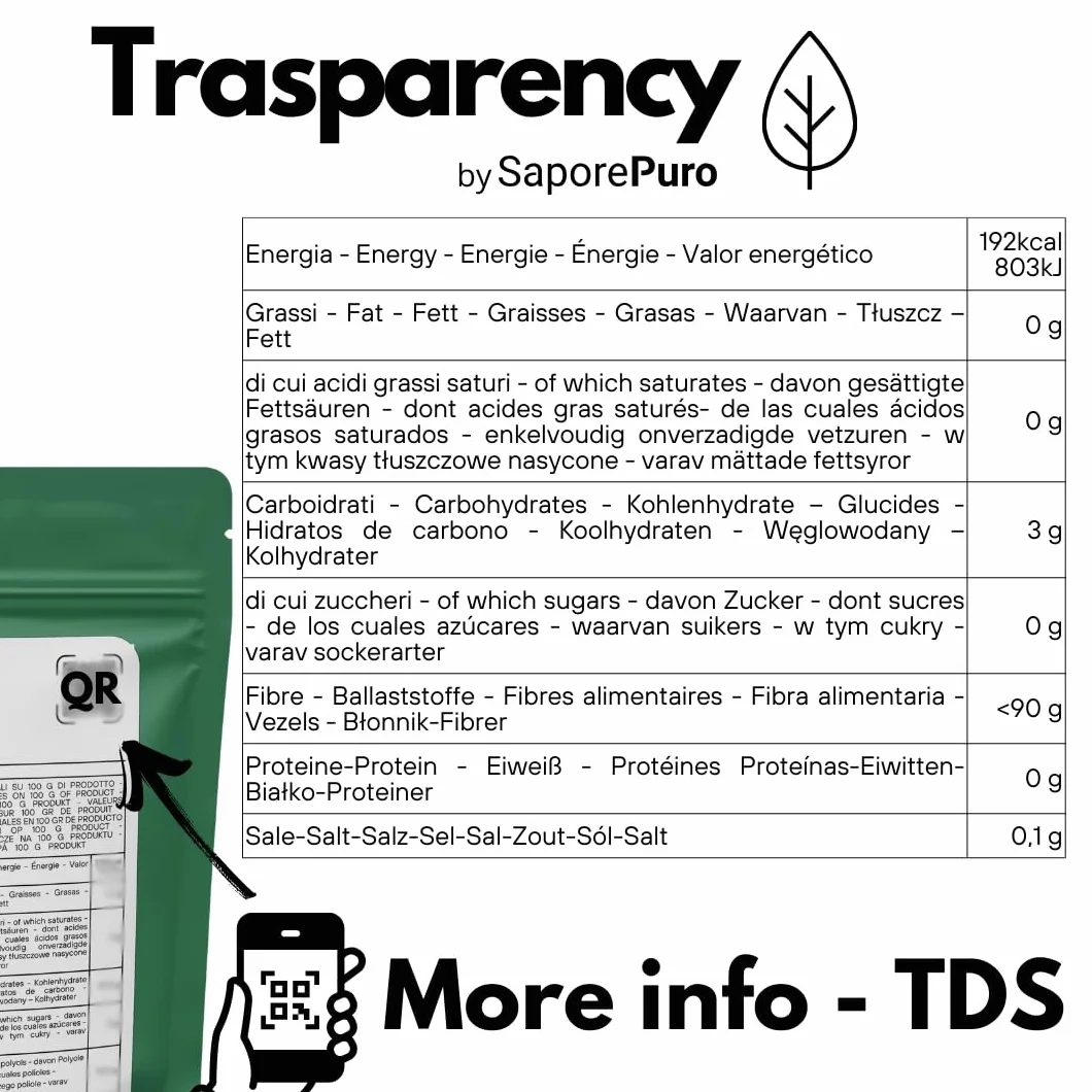 SaporePuro Metyloceluloza w Proszku 250 g – Naturalny Zagęstnik Bezglutenowy do Zastosowań Spożywczych, Kosmetycznych i Przemysłowych
