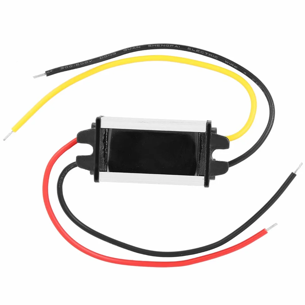 Konwerter Obniżający, Przetwornik Napięcia o Wysokiej Wydajności, Regulator Napięcia 12 V/24 V do 5 V 5 A, Przetwornice DC-DC do Samochodów Ciężarowych, Wydajność Konwersji do 96%
