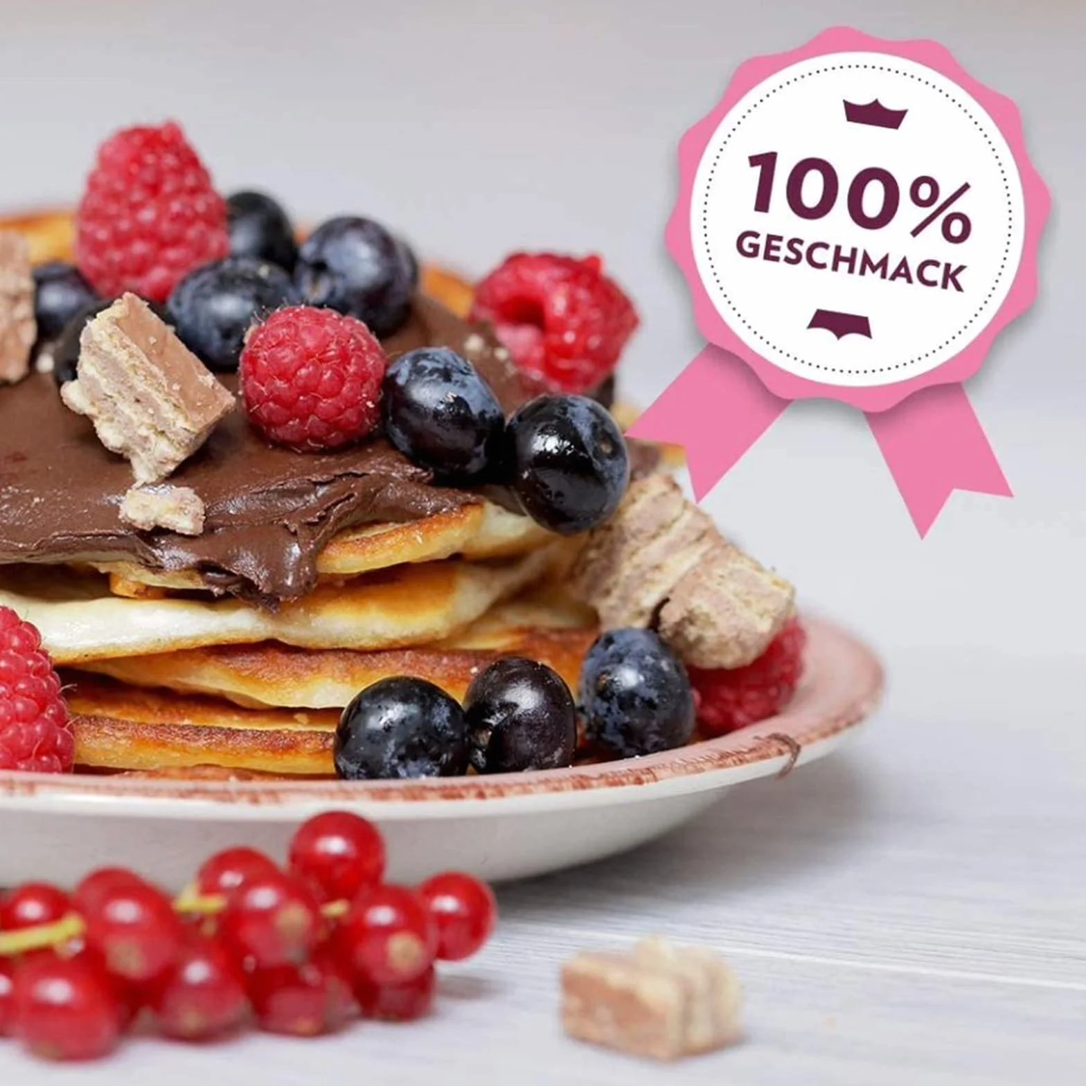 Protein Pancake Mix, Low Carb, przygotowany w 2 minuty, mieszanka naleśników białkowych, mieszanka waflowa do odchudzania, nisko-tłuszczu, śniadanie o wysokiej zawartości białka, proszek gimnastyczny – neutralny (500 g)