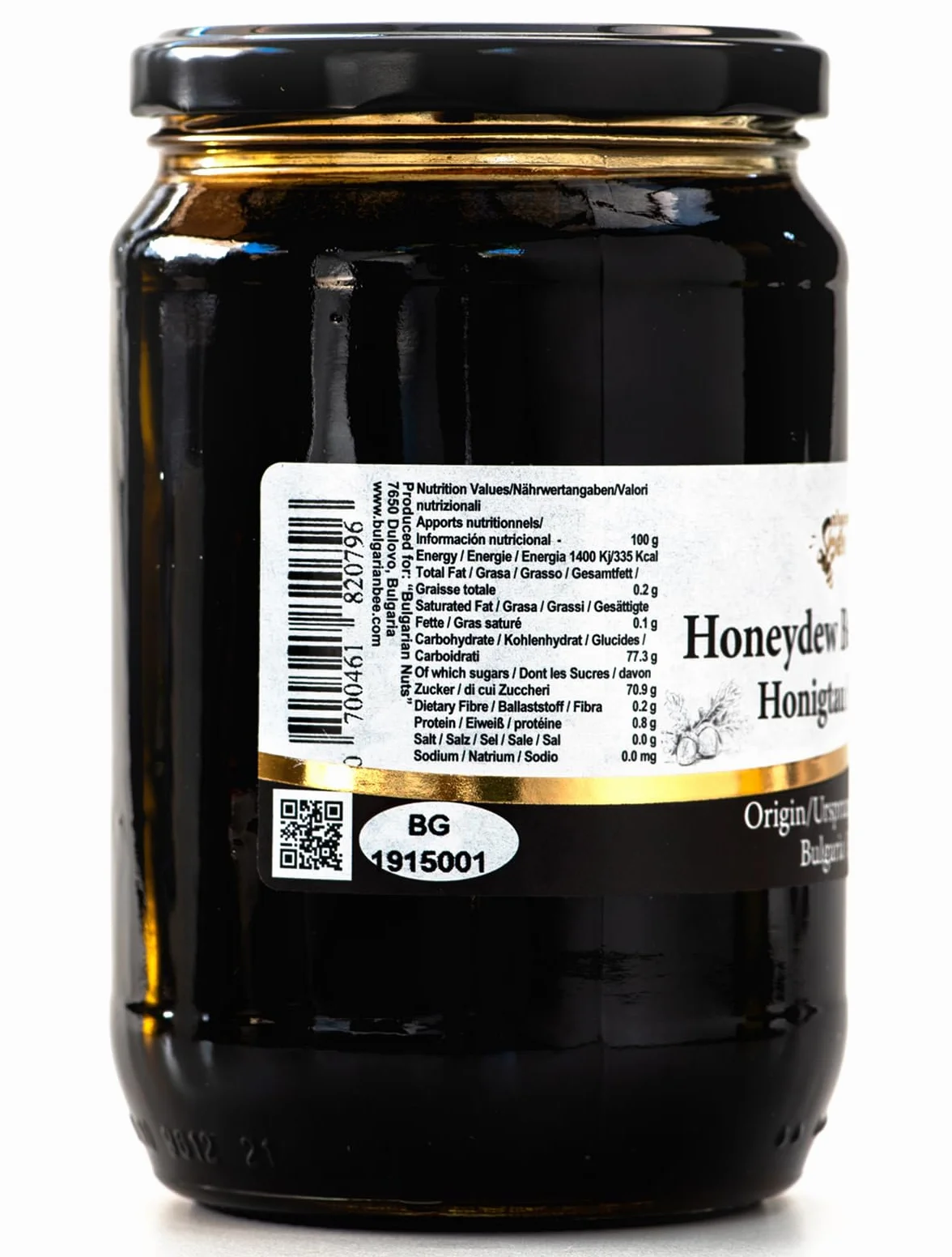 Miód Pszczeli z Czarnego Lasu 900 g Spadzi Dębowej