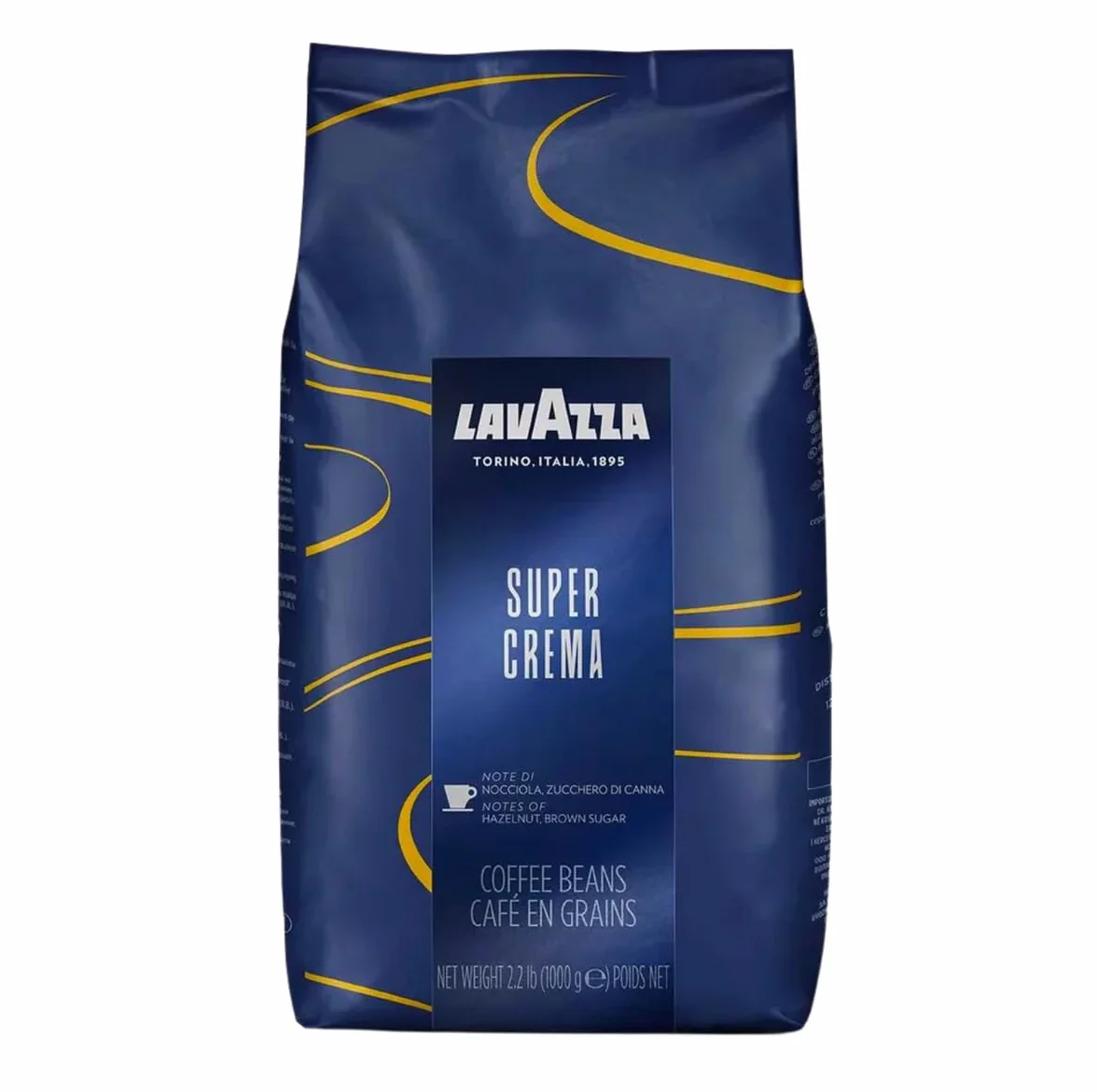 Lavazza Super Crema Espresso Koffiebonen 1 kg