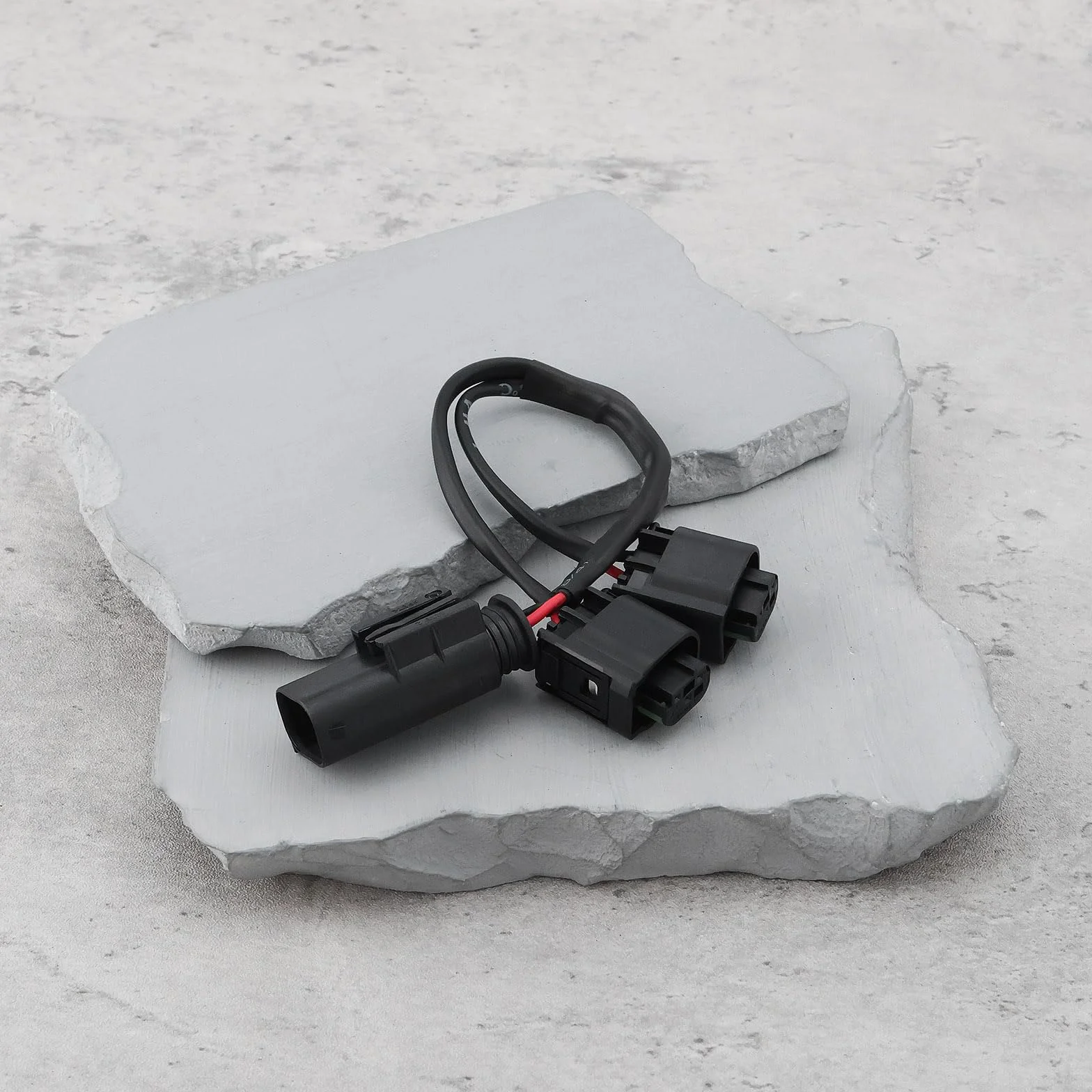 OTOTEC Kabel adaptera AUX 12 V do motocykli Y kompatybilny z BMW R1200GS R1250GS podgrzewane uchwyty nawigacja satelitarna GPS 20 cm