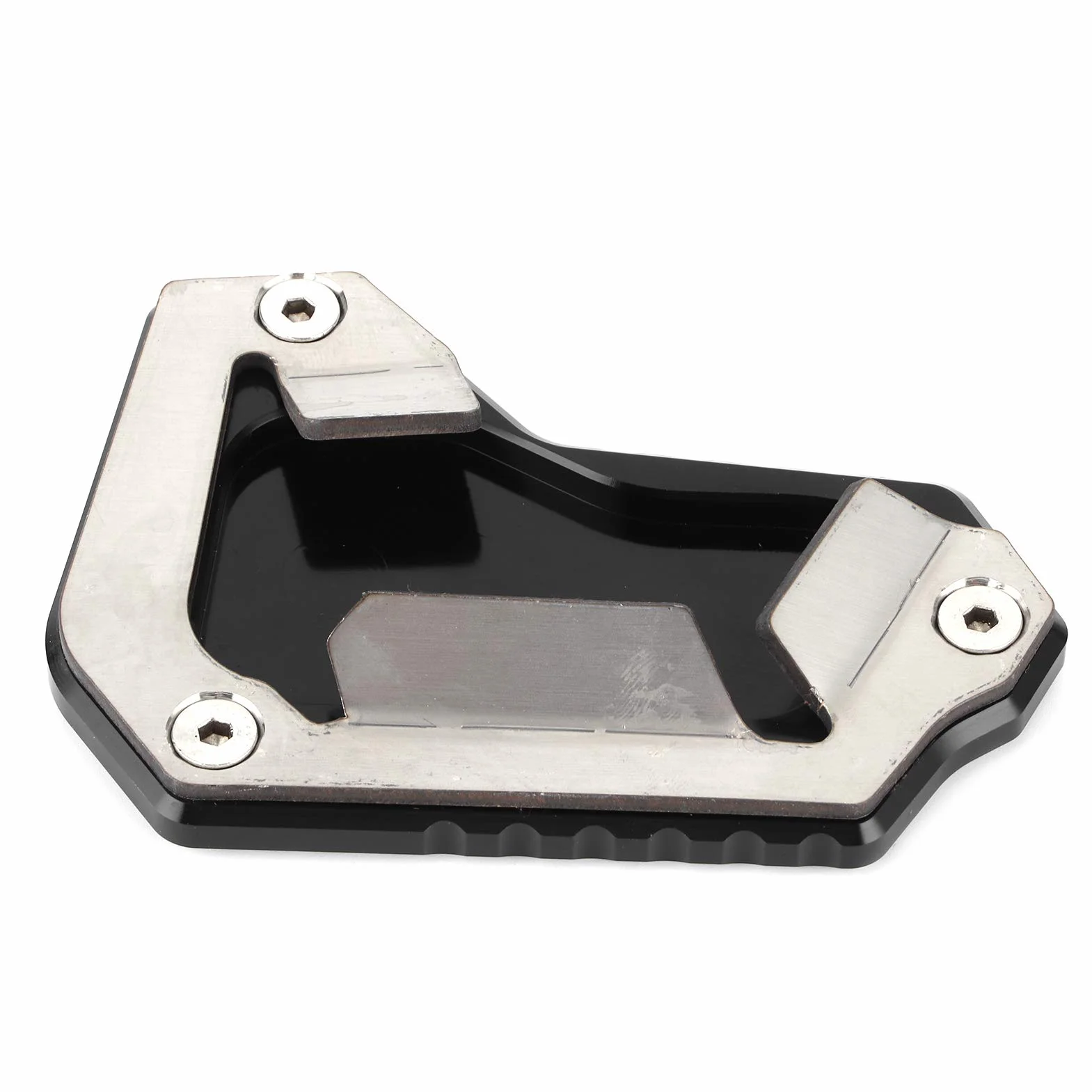 Qiilu Ständer Extension Pad Seitenständer Vergrößerer Tiger 1200 EXPLORER 2016-2017