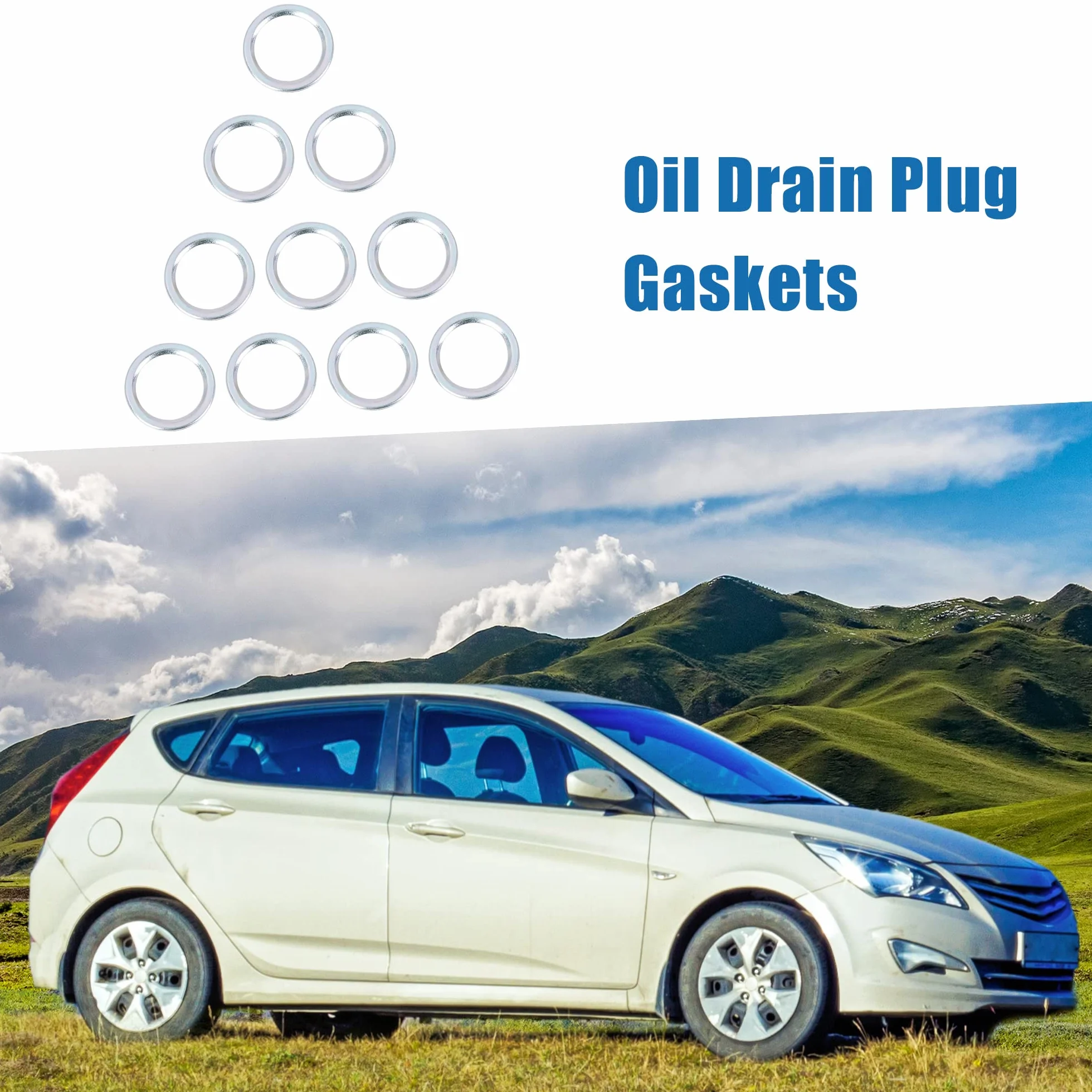 A ABSOPRO 10 sztuk 12157 – 10010 uszczelki do wydmuchu oleju do Toyota