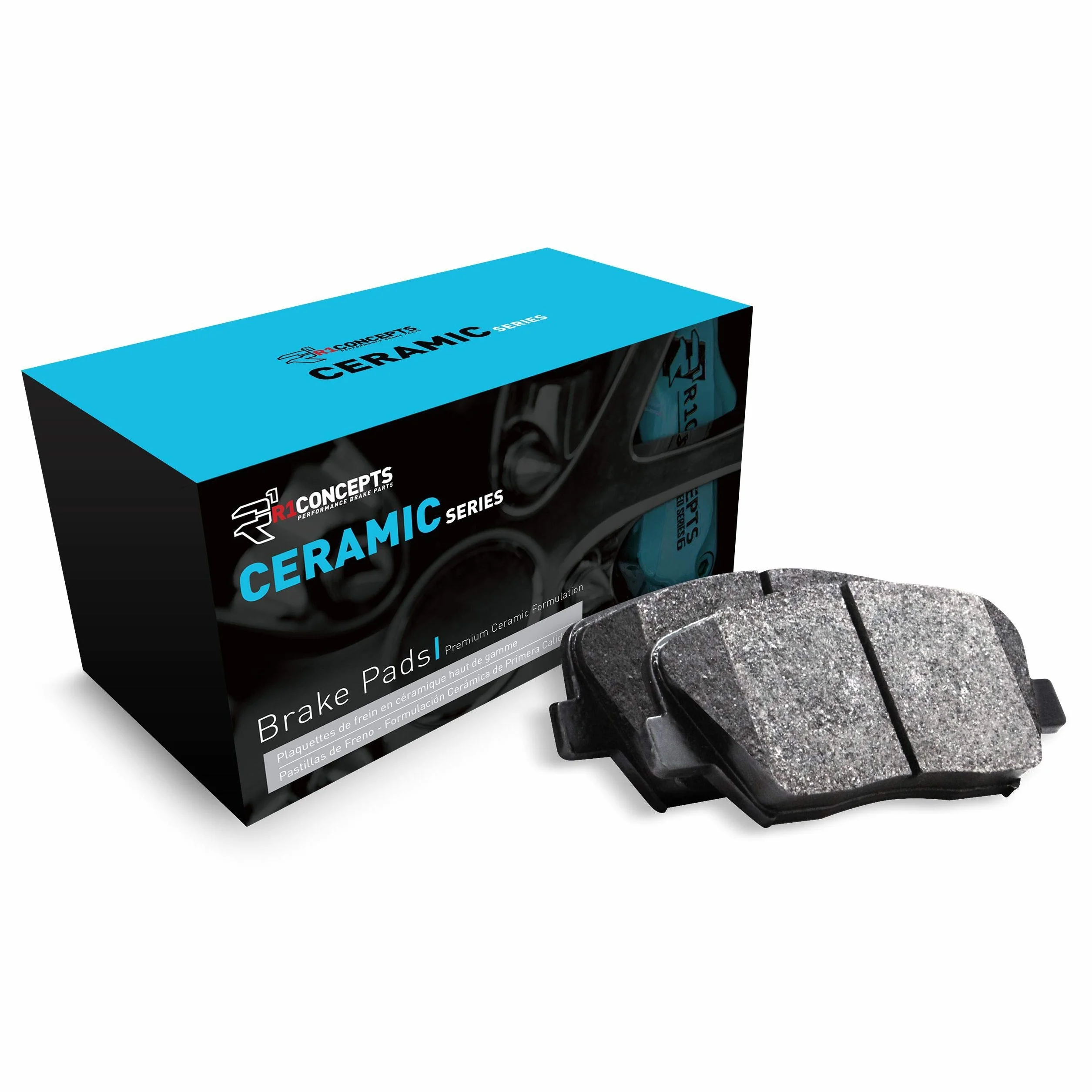 R1 Concepts Ceramiczne klocki hamulcowe i zestaw osprzętu 2310-0668-01 przód