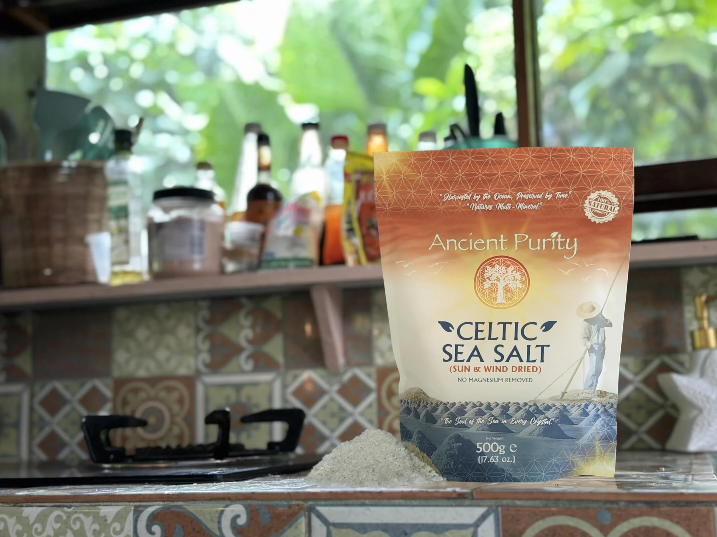 Celtic Sea Salt Heart Health, prawdziwa szara sól (nie wypłukuje magnezu)