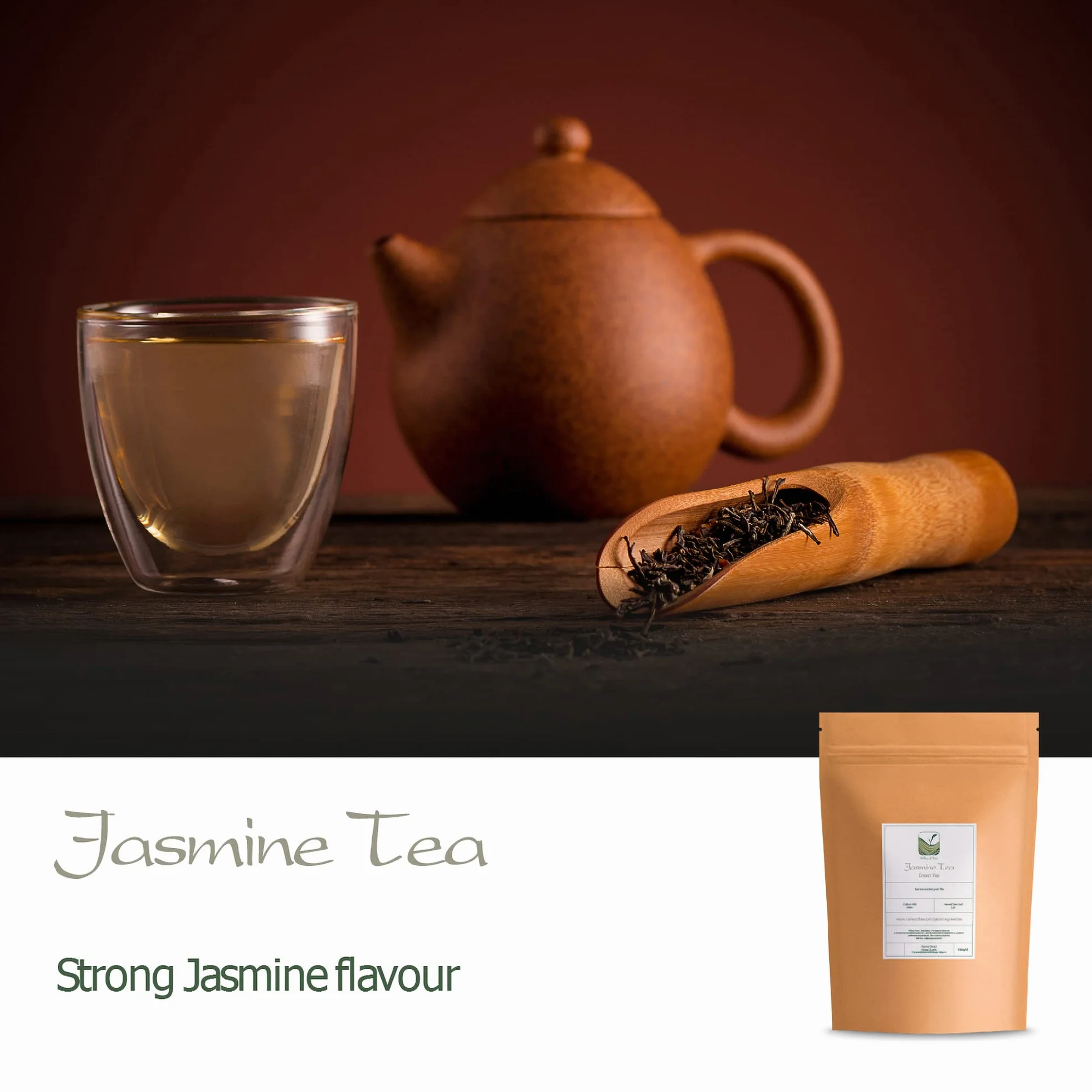 Jasmine Green Tea Yin Hao Silver Tip 100g Chinese Tea from Fujian