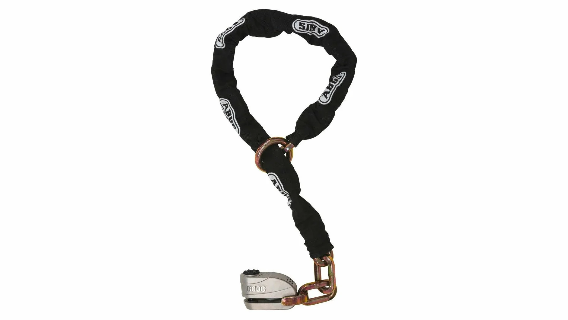 ABUS GRANIT Detecto X-Plus 8008/12KS120 czarna pętla