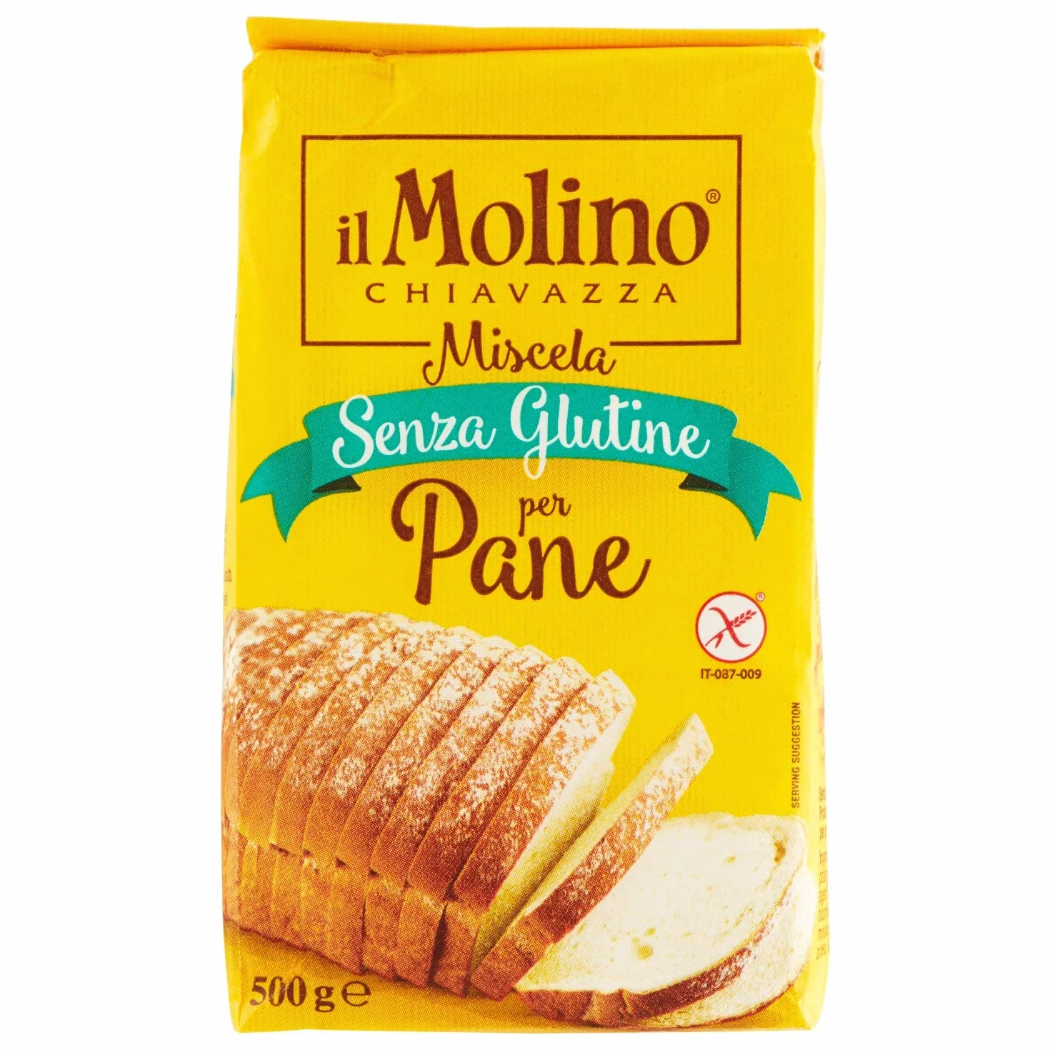 Mieszanka bezglutenowa na chleb bez glutenu il Molino Chiavazza włoska