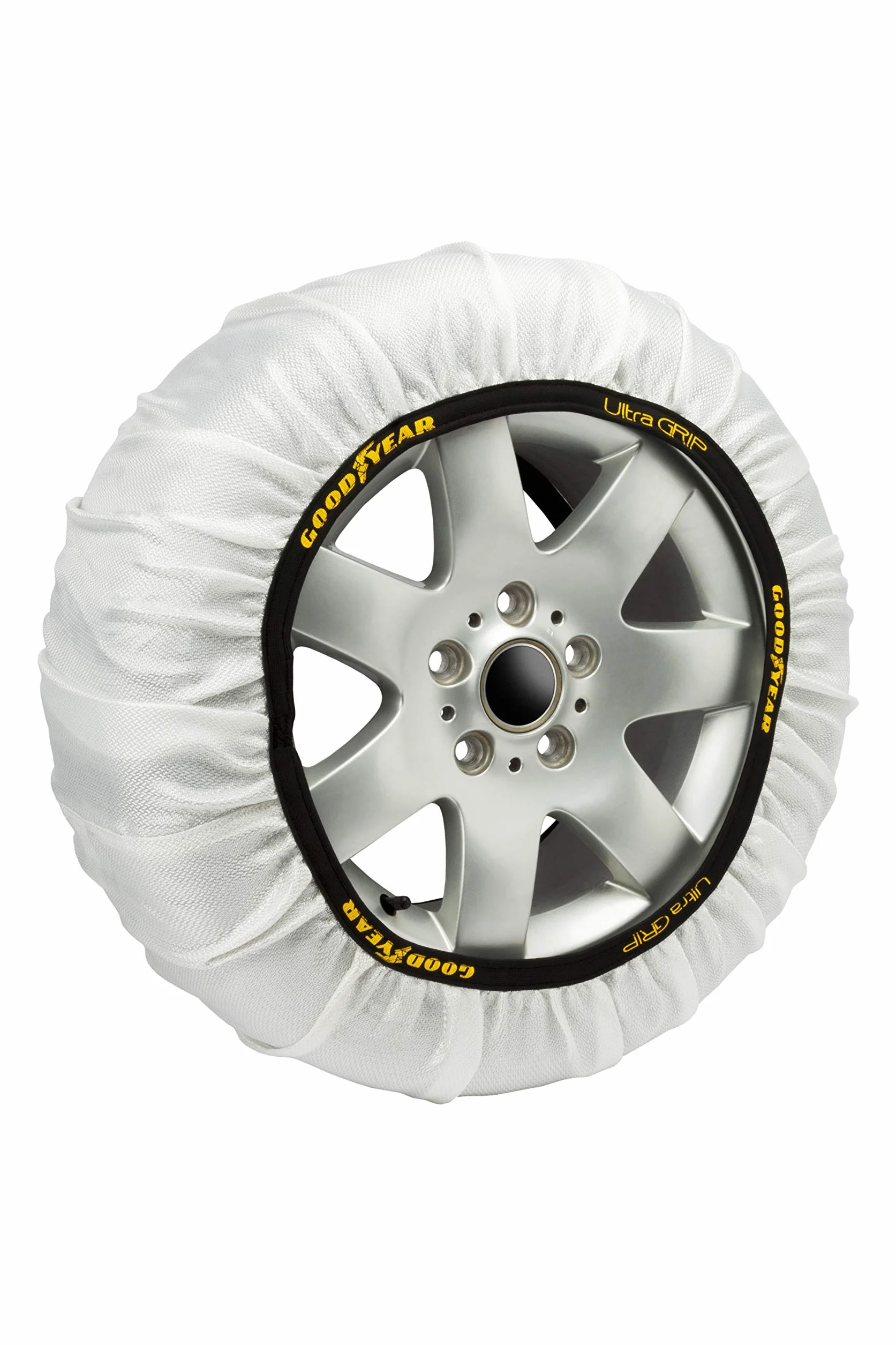 Goodyear Zestaw 2 tekstylnych łańcuchów śniegowych do samochodów Ultra GRIP Rozmiar XXL