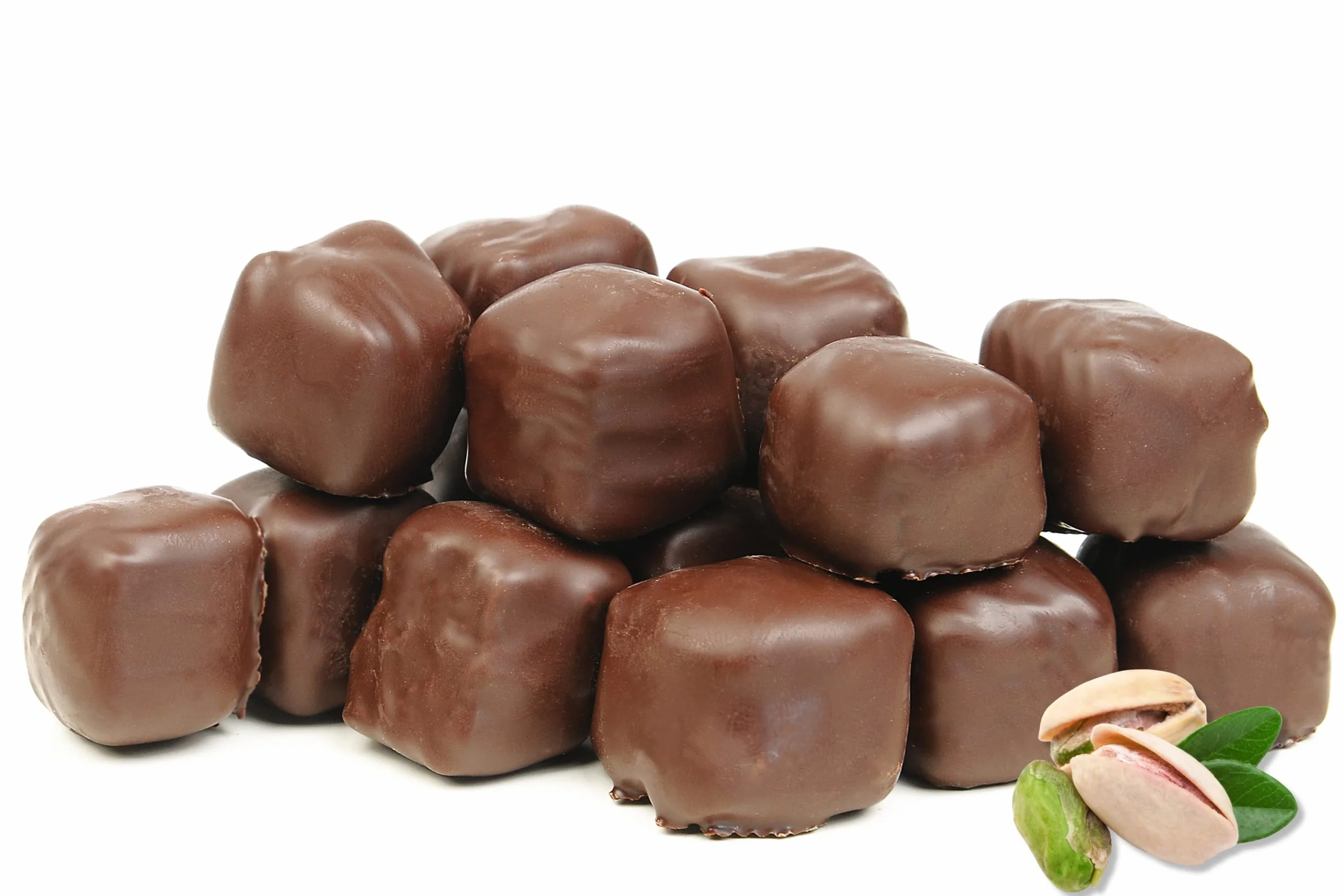Luksusowa czekolada pistacjowa z pudełkiem prezentowym 20 szt.