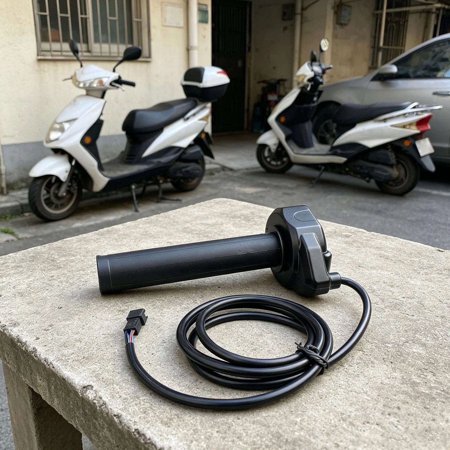 Full Twist przepustnica do Surron Smooth Acceleration Control Ebike zestaw kabli przepustnicy kompatybilny z elektrycznym motocyklem Dirt Bike Ridstar Q20
