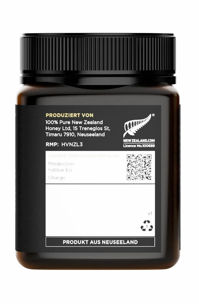 Watson & Son Manuka Honig MGO 200+ | Jakość premium z Nowej Zelandii (250 g)