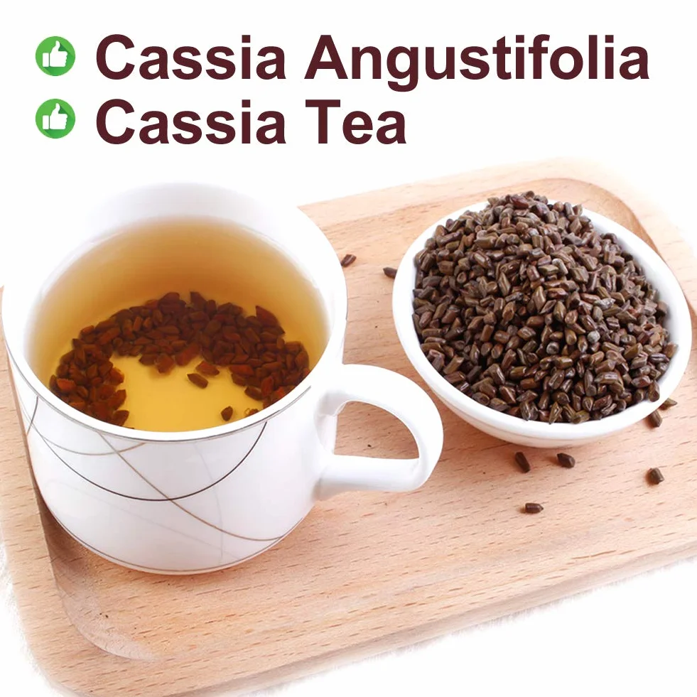 Plant Gift Cassia Angustifolia Tea, 决明子 Chiński Medycyna Ziołowa Cassia Nasiona Herbata Organic Gotowany Sprzyżowy Detox Detox Wzrok Weight Waga Zdrowie Kwiat Herbata Ochrona oczu 250g /8.8oz