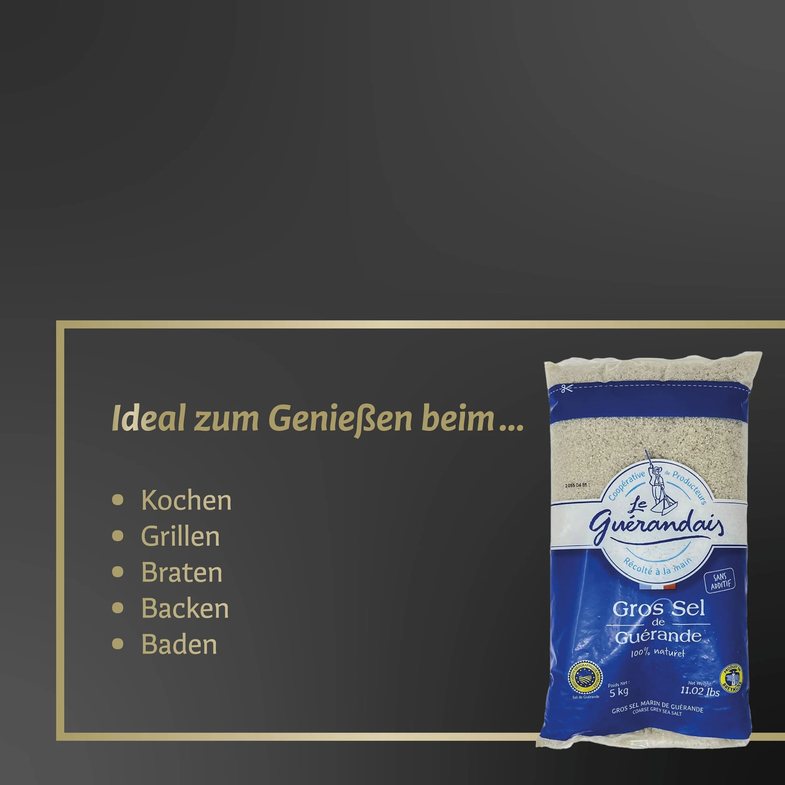Gros Sel de Guérande 5 kg L