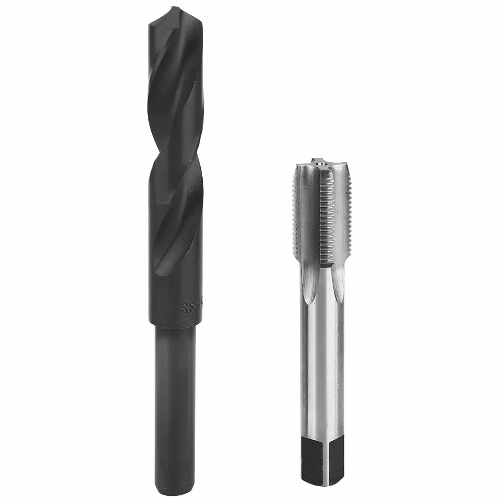 11 szt. zestaw do naprawy gwintów, długość M16 x 1,5 1,5 D stal nierdzewna skręcona wiertło klucz gwintowany narzędzie do wkładania, metryczno-imperialne jednostki konwersja zestaw naprawczy
