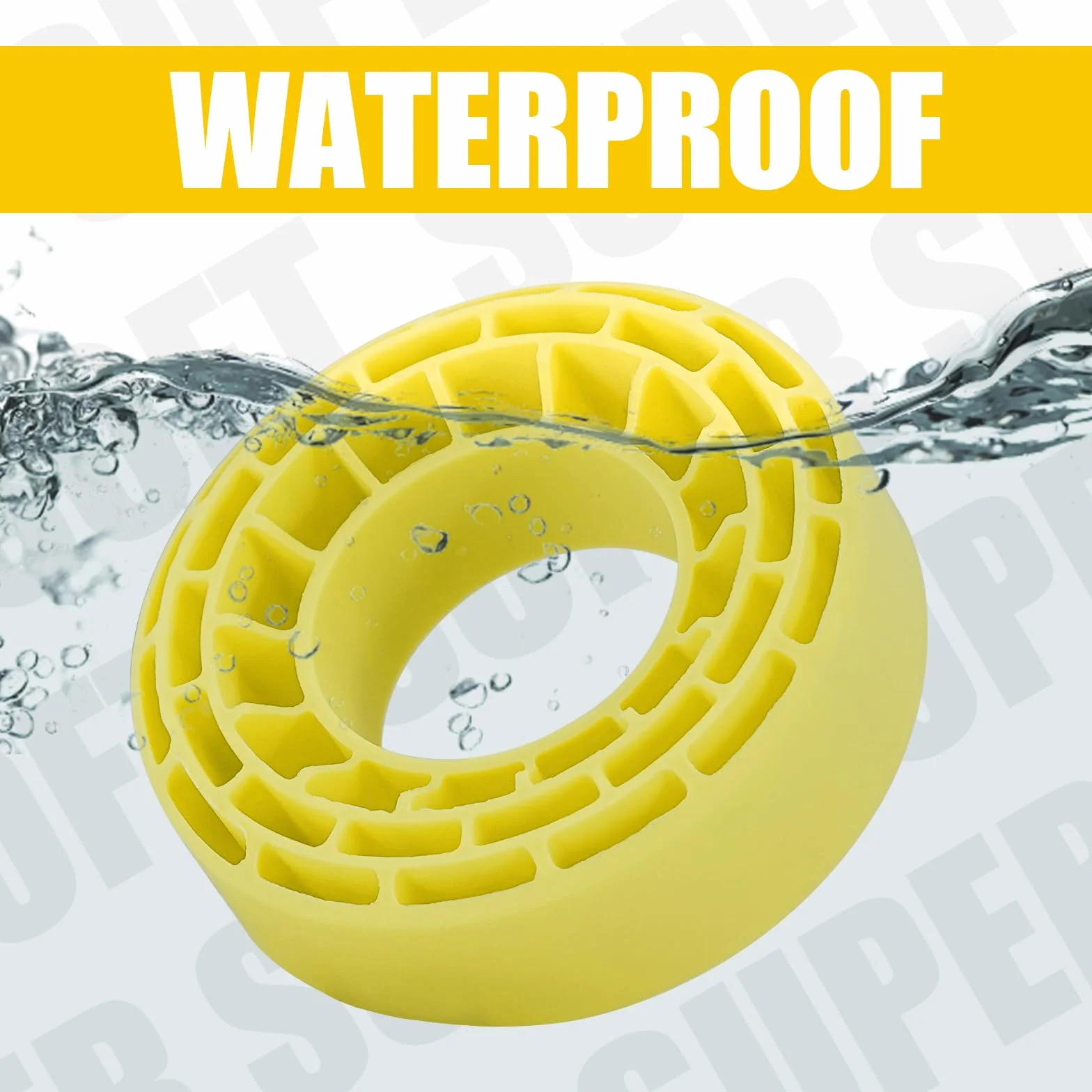 INJORA 4 szt. wkładki z gumy silikonowej do opon 56-58 mm x 24 mm 2,5 cm (małe)