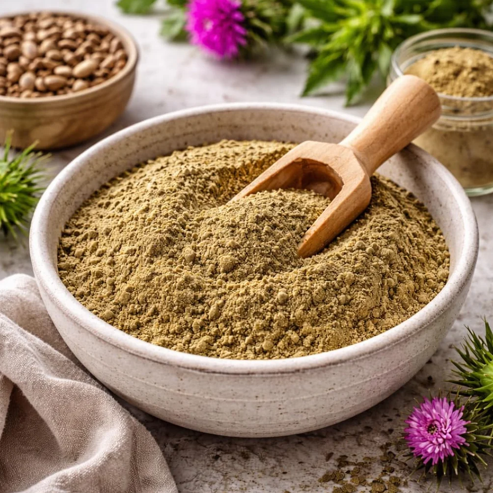 Alpi Nature Proszek z Ostropestu Plamistego 125g, Mielone Nasiona Ostropestu