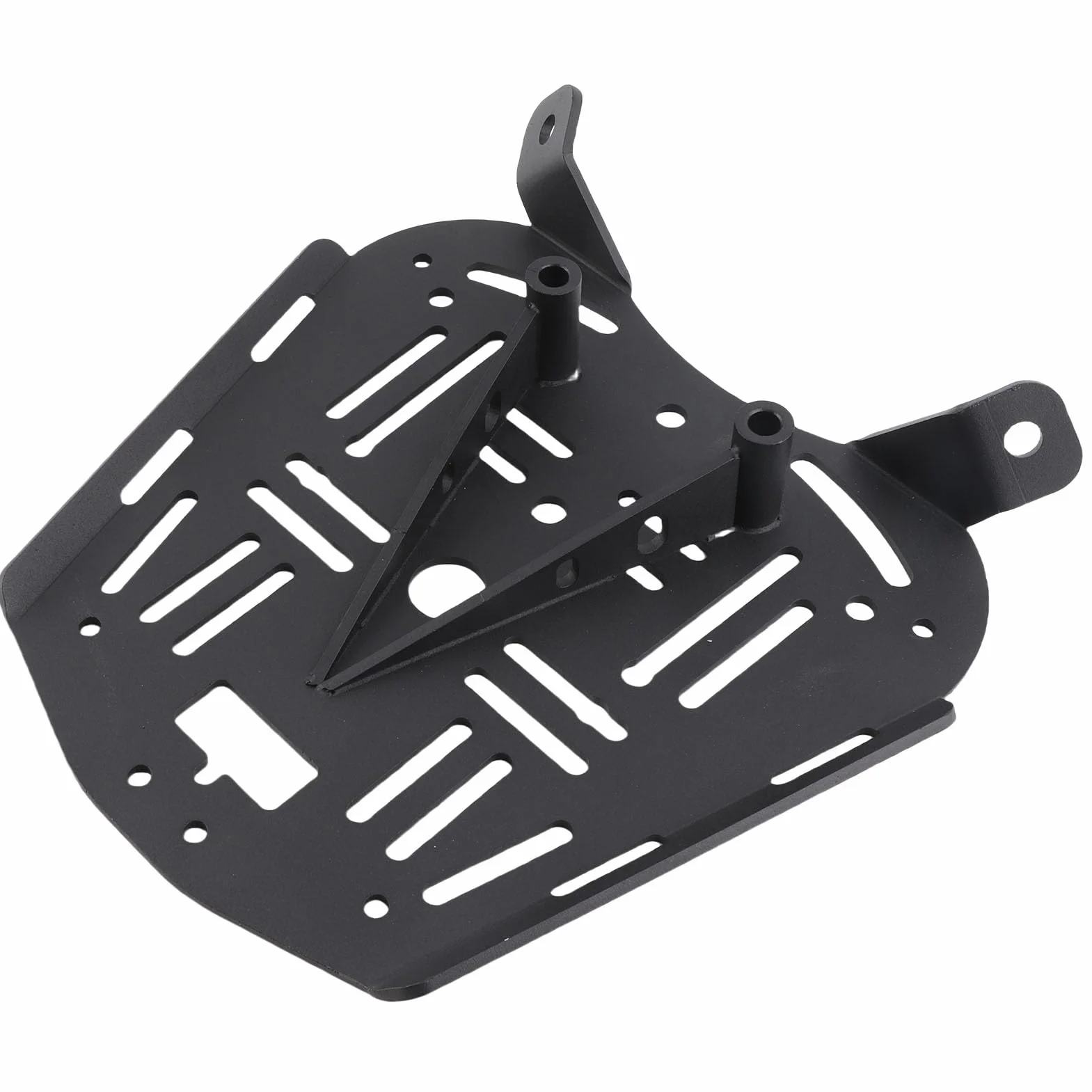 Sxhlseller Motocyklowa Skrzynia Motoryzacyjna Płytka Montażowa dla Zontes 368G 501G, Tablica Podstawowa Stalowa z Podkątem do Motocyklowej Pudełka Bagażowego Bagażnika
