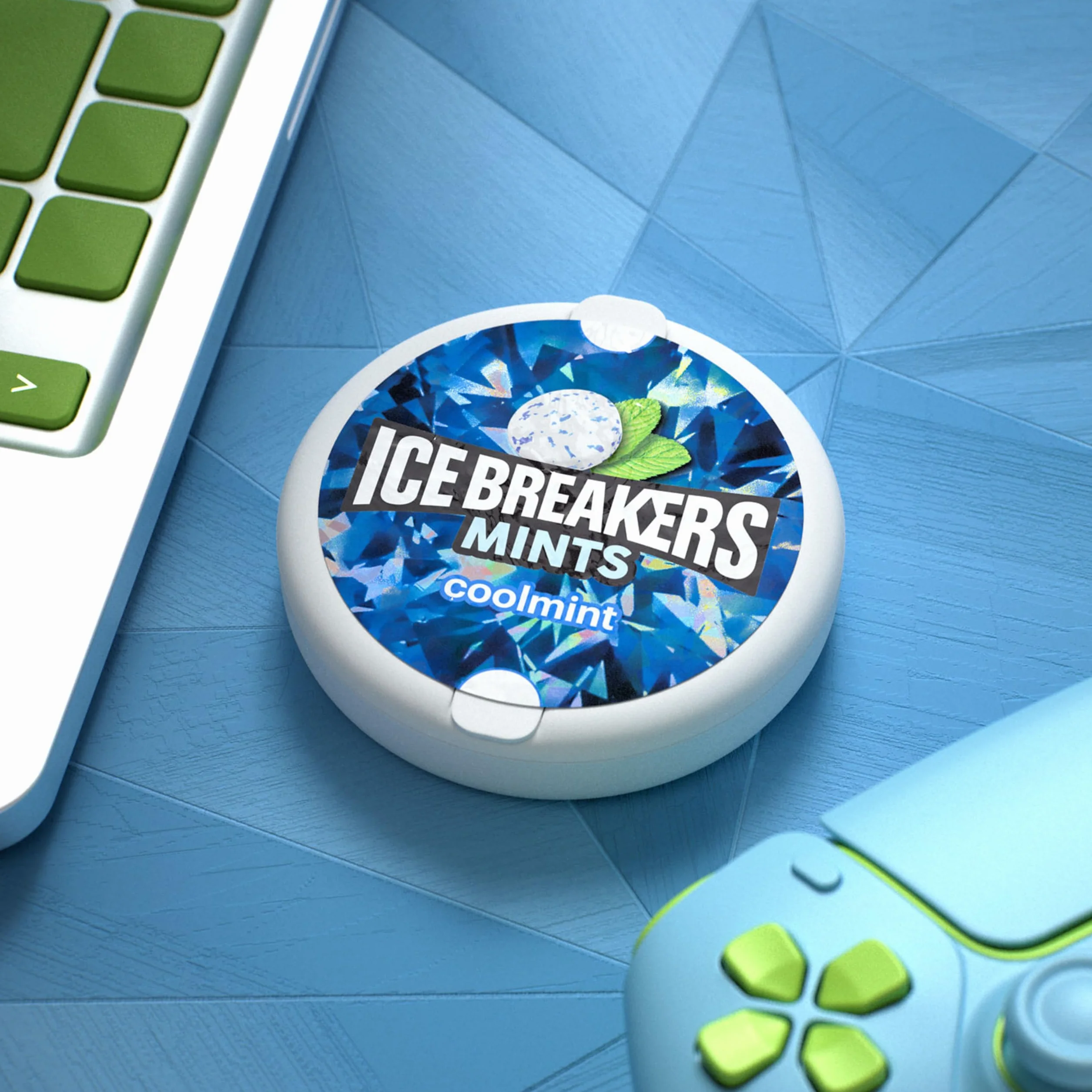 Ice Breakers Cool Mint Cukierki z mięty pieprzowej 42 g