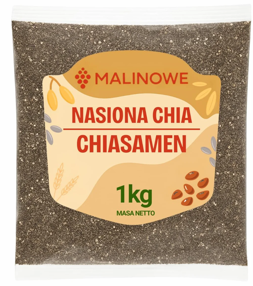 Nasiona Chia 1kg Szałwia Hiszpańska