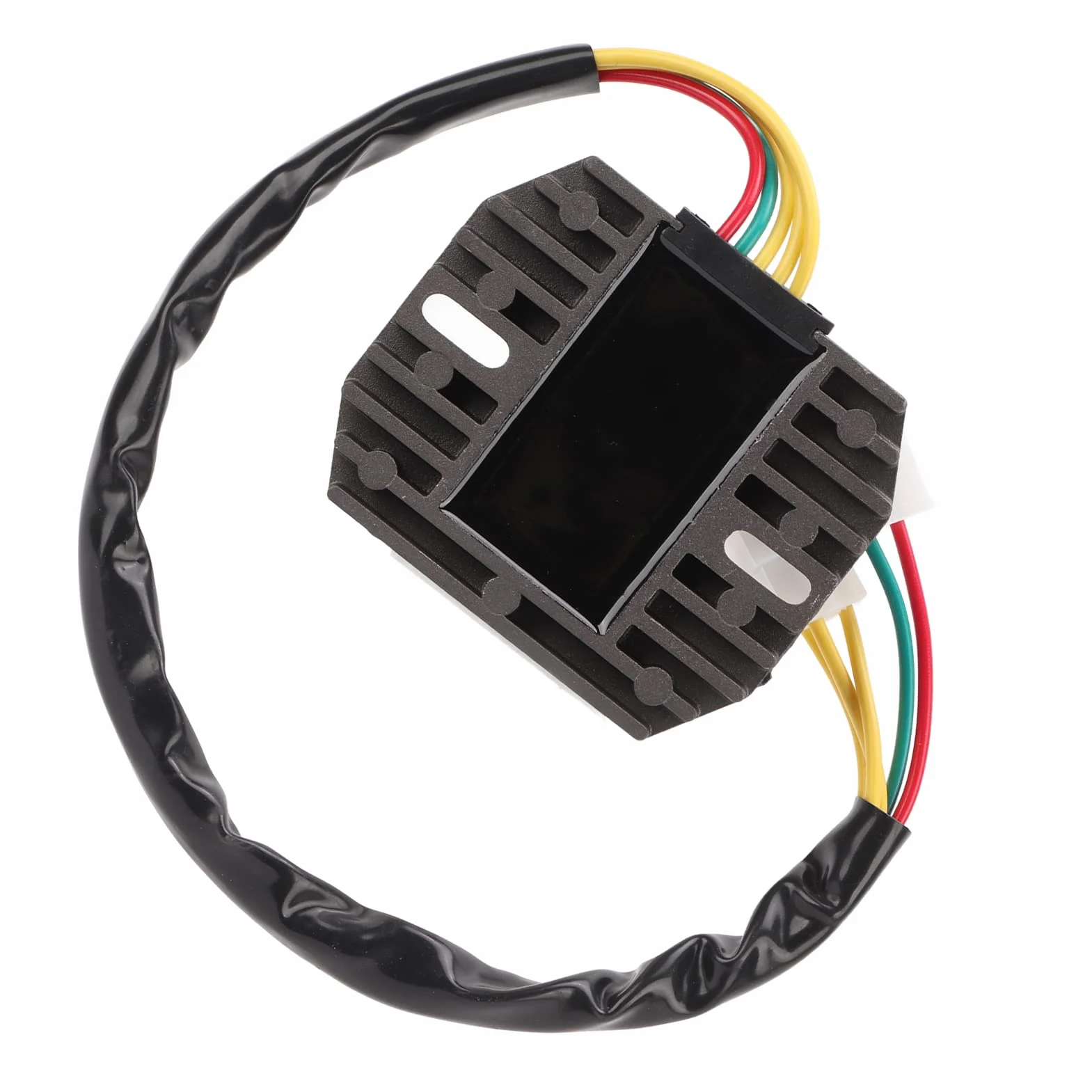 Regulator Napięcia Motocykla, 12V 5-przewodowy Regulator Napięcia Prostownik Zamiennik Akcesoriów Motocyklowych dla VZ800 MARAUDER 1997-2004