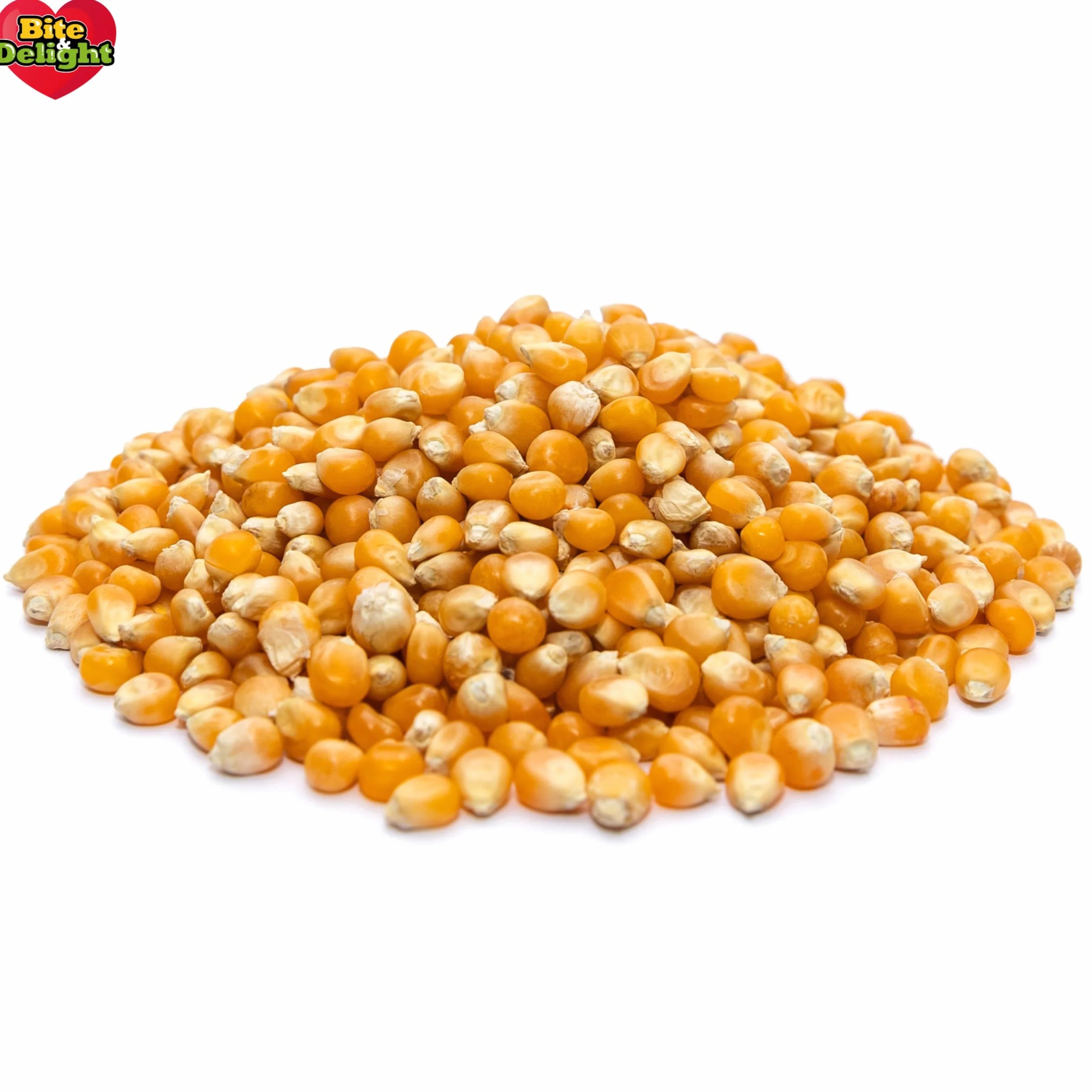 Bite & Delight KUKURYDZA POPCORN do prażenia Bez dodatków 99,9% OTWARTYCH ZIAREN 2,5KG