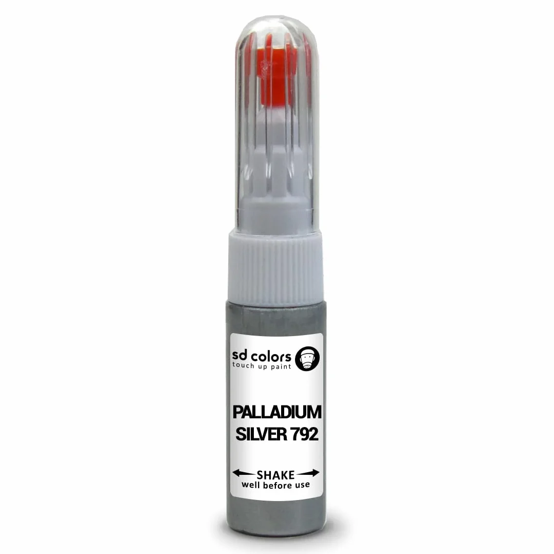 SD COLORS PALLADIUM SILVER 792 zestaw naprawczy pisaków do malowania 20 ml kompatybilny z MERCEDES