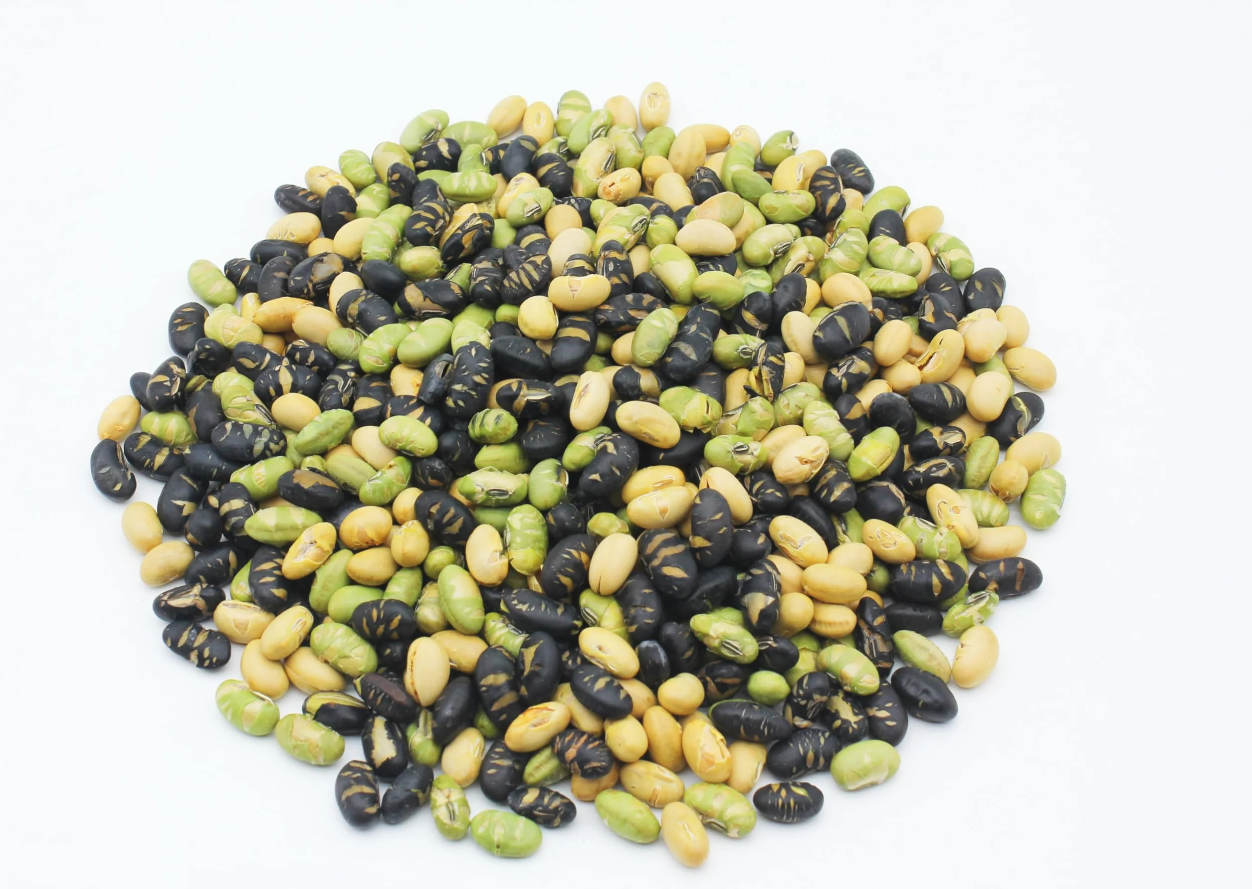Fasola Edamame 1 kg mieszanka 3 lekko solonych prażonych ziaren soi bezglutenowe suszona fasola Wysoka zawartość białka wegańska przekąska