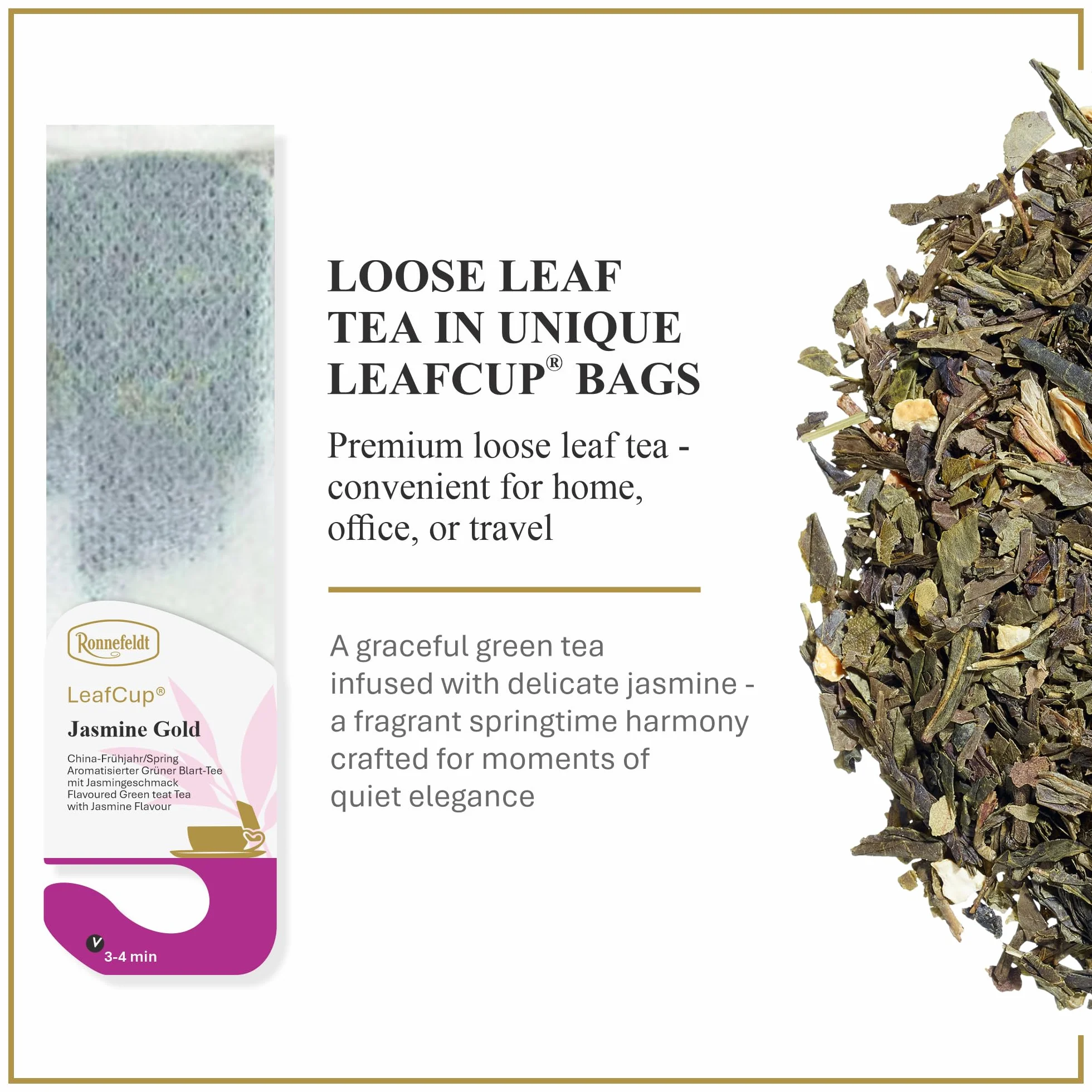Leafcup Jasmine Gold