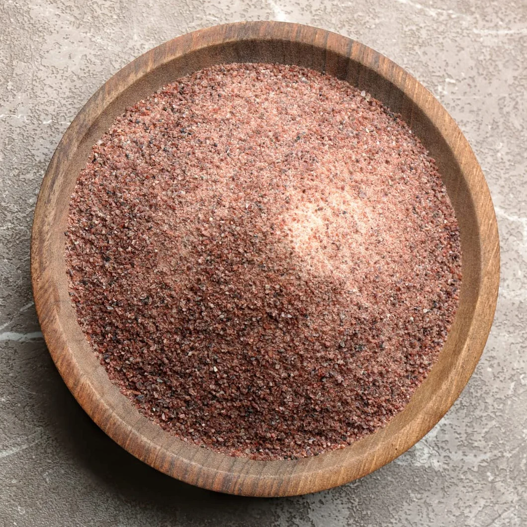 Alpi Nature Drobna Sól Kala Namak 500g, Naturalna Czarna Sól Kamienna Kala Namak Drobna