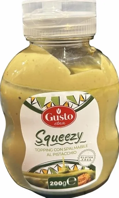 Topping pistacjowy polewa pistacjaowa włoska al pistacchio 200g Gusto Etna