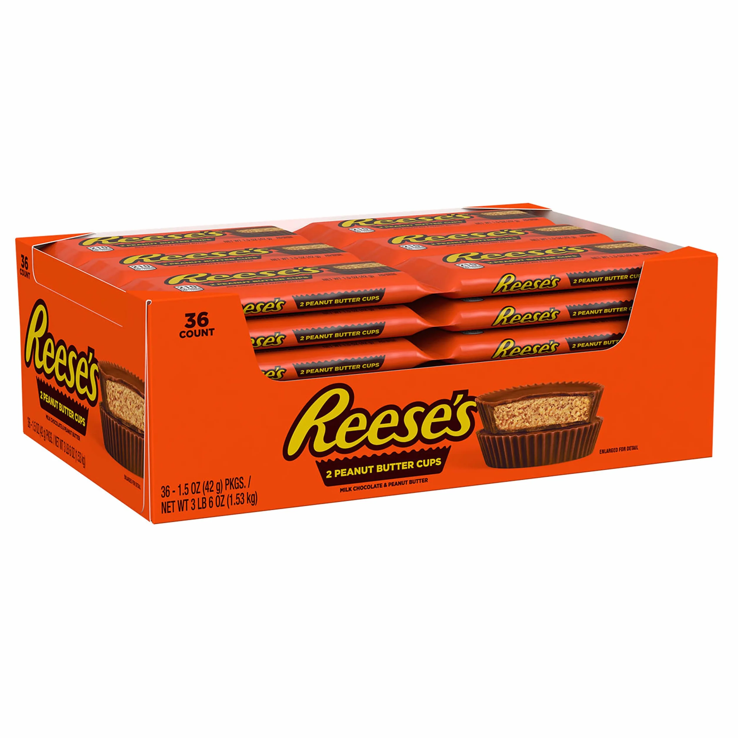 Reese's Peanut Masło Cups, 1,5 uncji (36 sztuk)