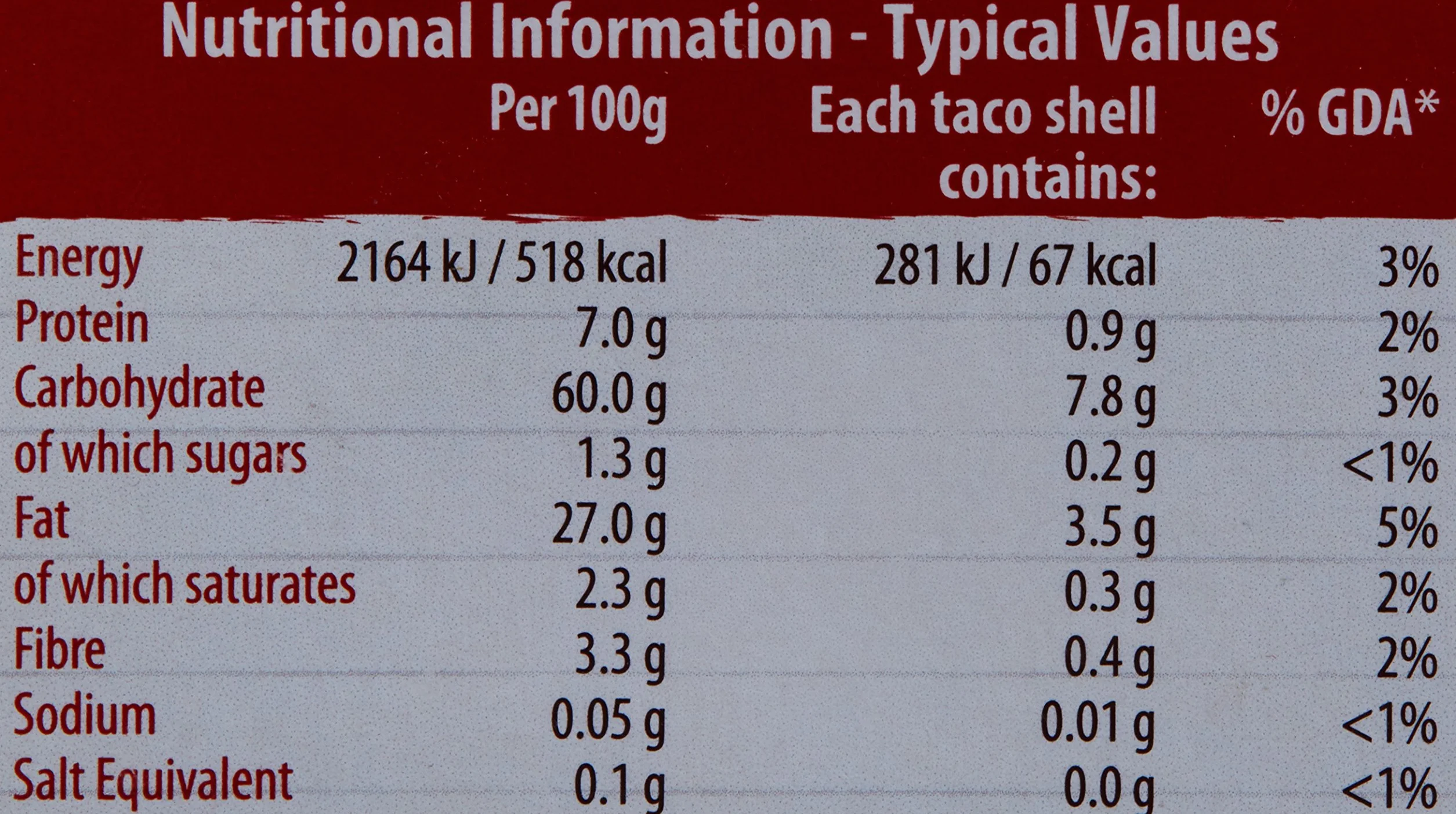Old El Paso 12 chrupiących muszli taco 156 g