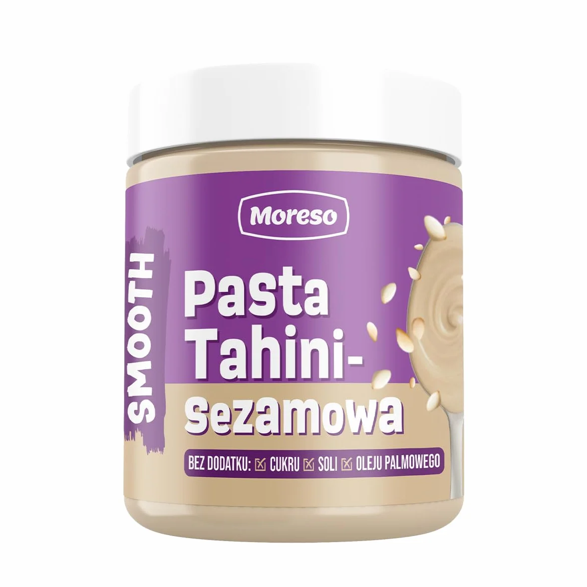 Moreso Pasta Tahini Sezamowa 100% Naturalna 1 kg