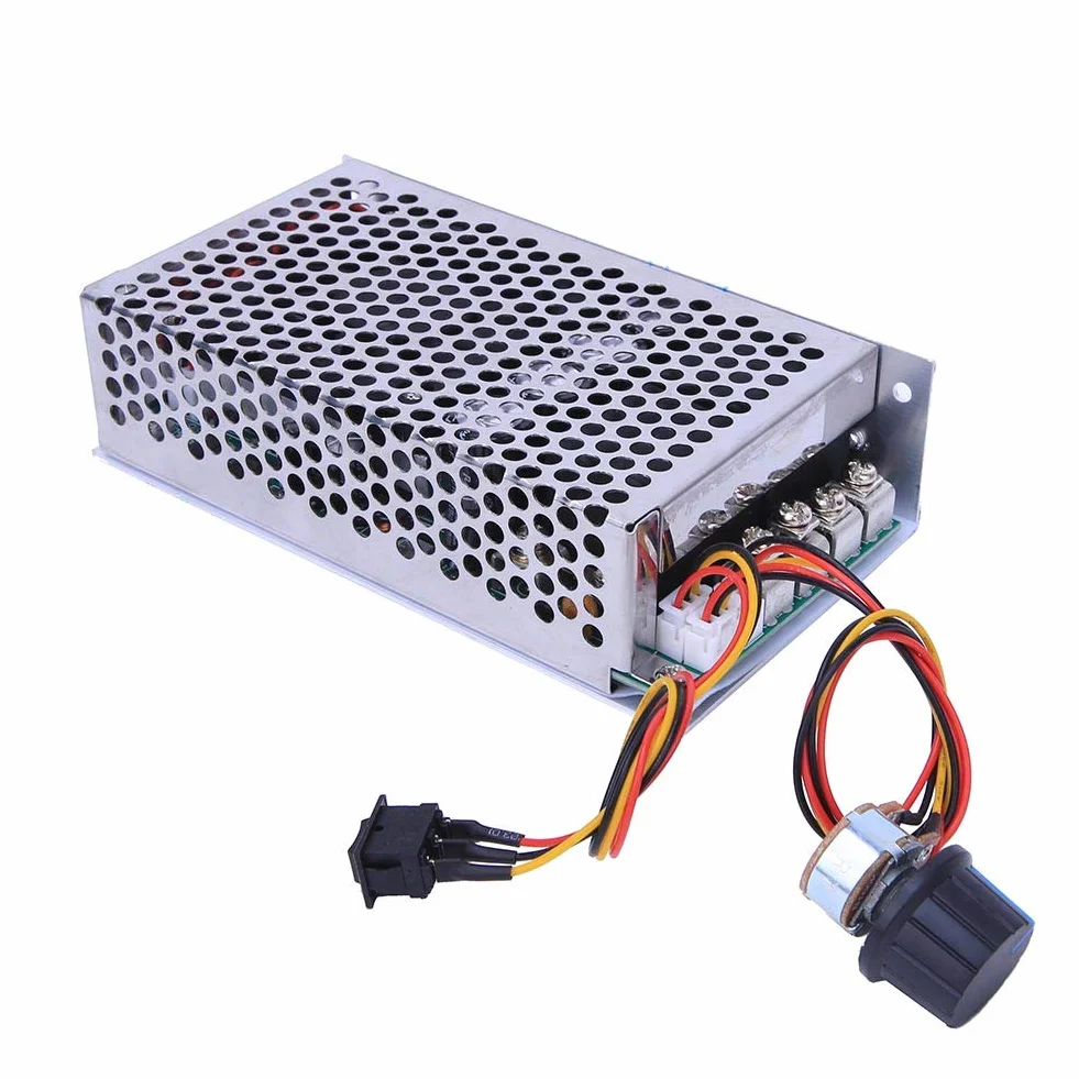 Regulator Prędkości Silnika DC, 10V-50V 100A, Sterowanie Napięciem, do Silnika Chłodniczego, Klimatyzacji Samochodowej, Dmuchawy Spalinowej