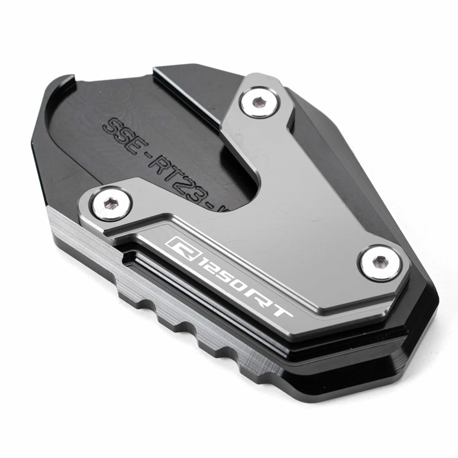 CNC wspornik podpórki bocznej przedłużenie R1250RT 2022 2023 2024 motocykl akcesoria szary