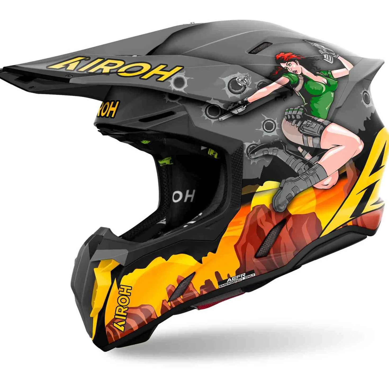 AIROH Twist 3 ADVENTURE MATT XL