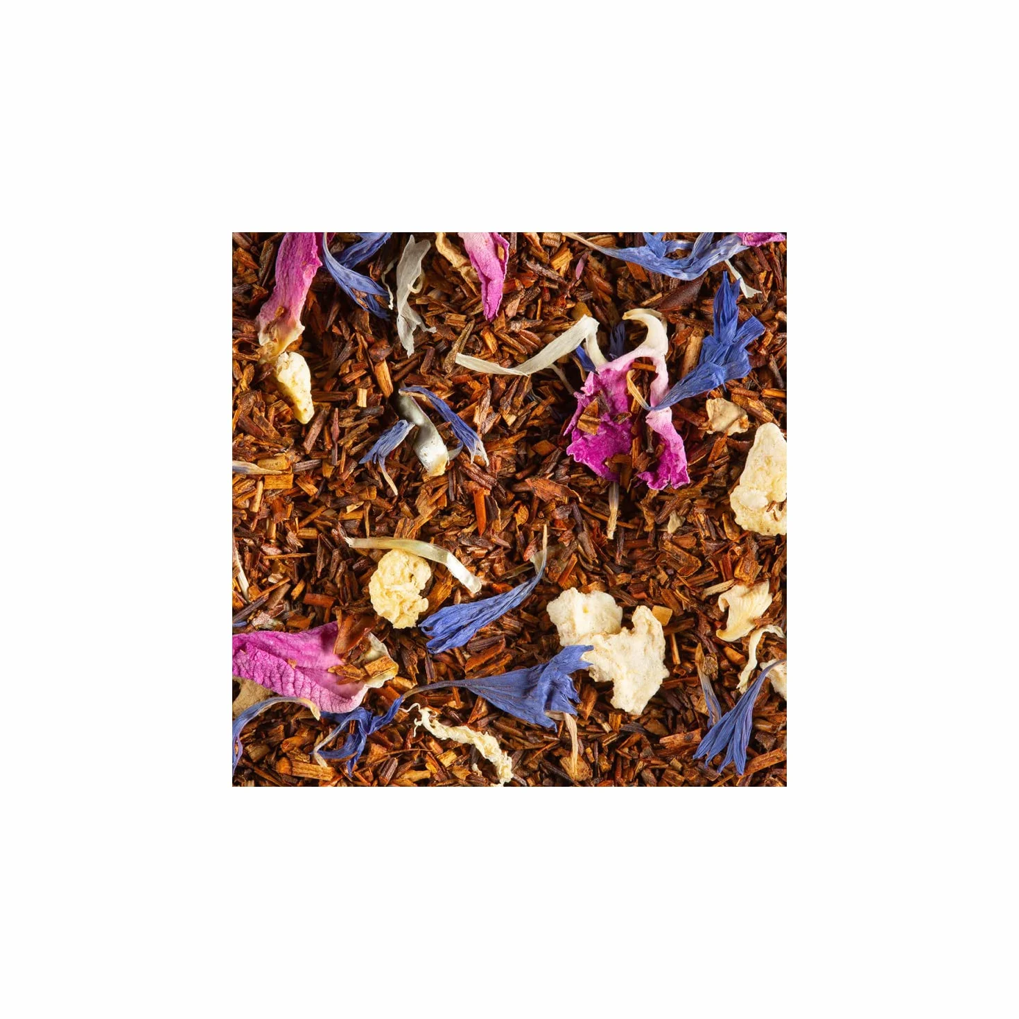 Bracia Dammann | Aromi Orientali Rooibos | Infuzja z Bergamotką i Owocem Pasji - 100 g | Czerwona Herbata z RPA Luzem | Bez Kofeiny w Puszce