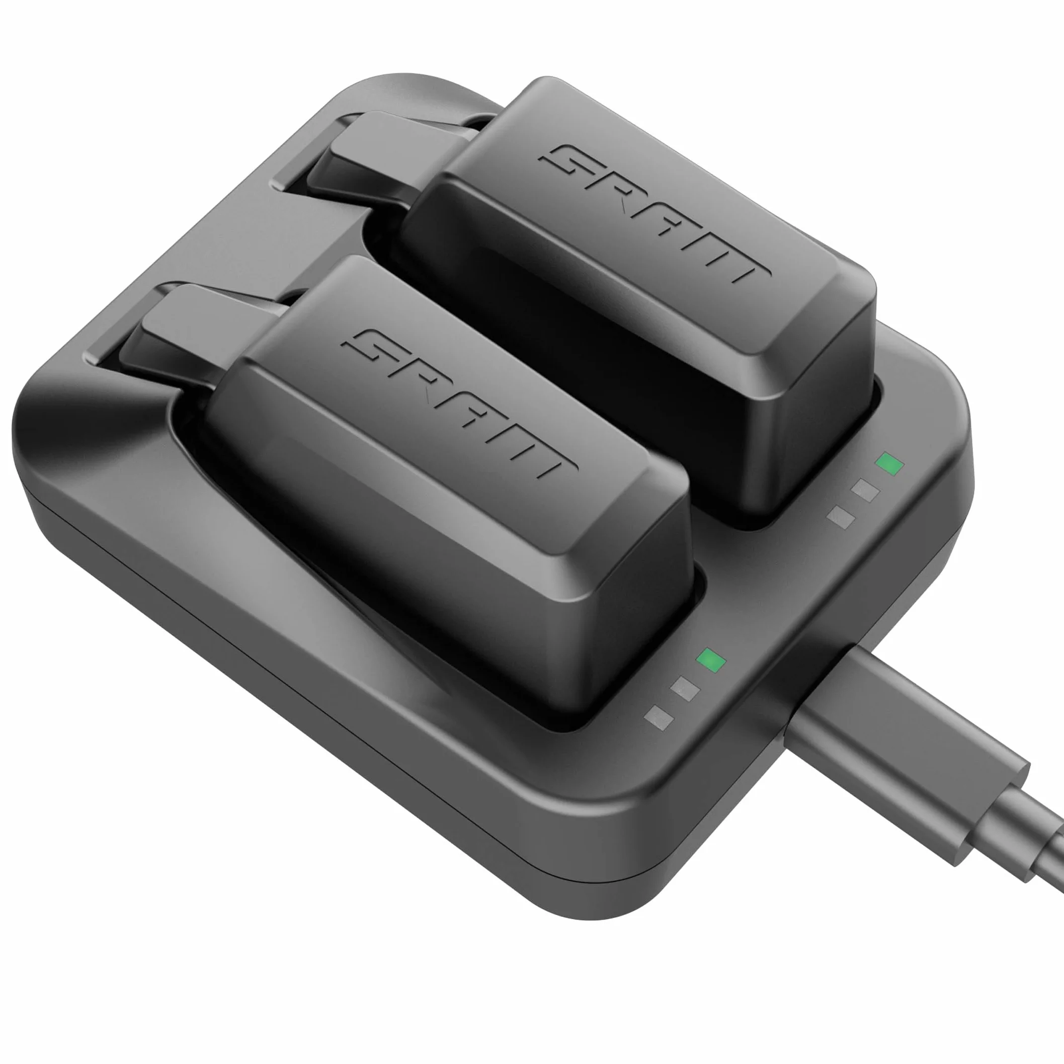 Dwuportowa ładowarka do baterii Sram AXS/eTap Red Force Rival GX Eagle, obie baterie można szybko ładować jednocześnie, urządzenie jest dostarczane z USB C