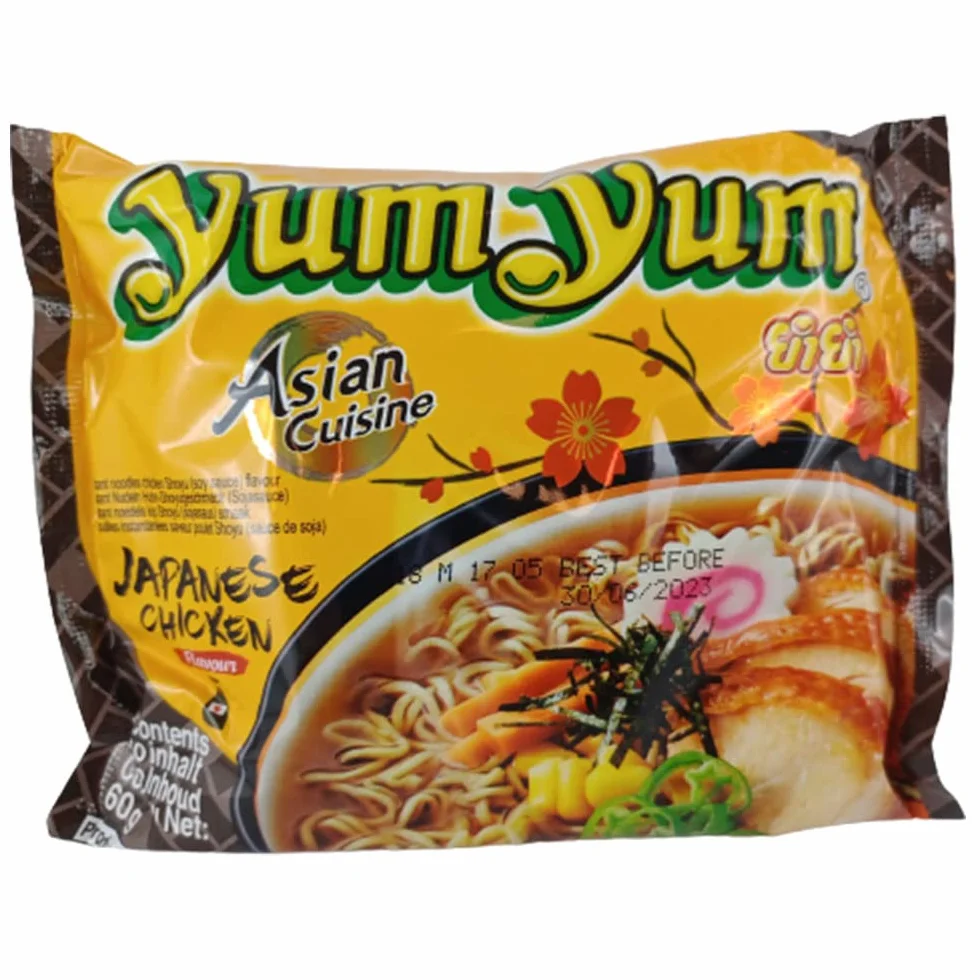 Yum Yum Japanese Chicken Shoyu 30 szt. azjatycka zupa z makaronem