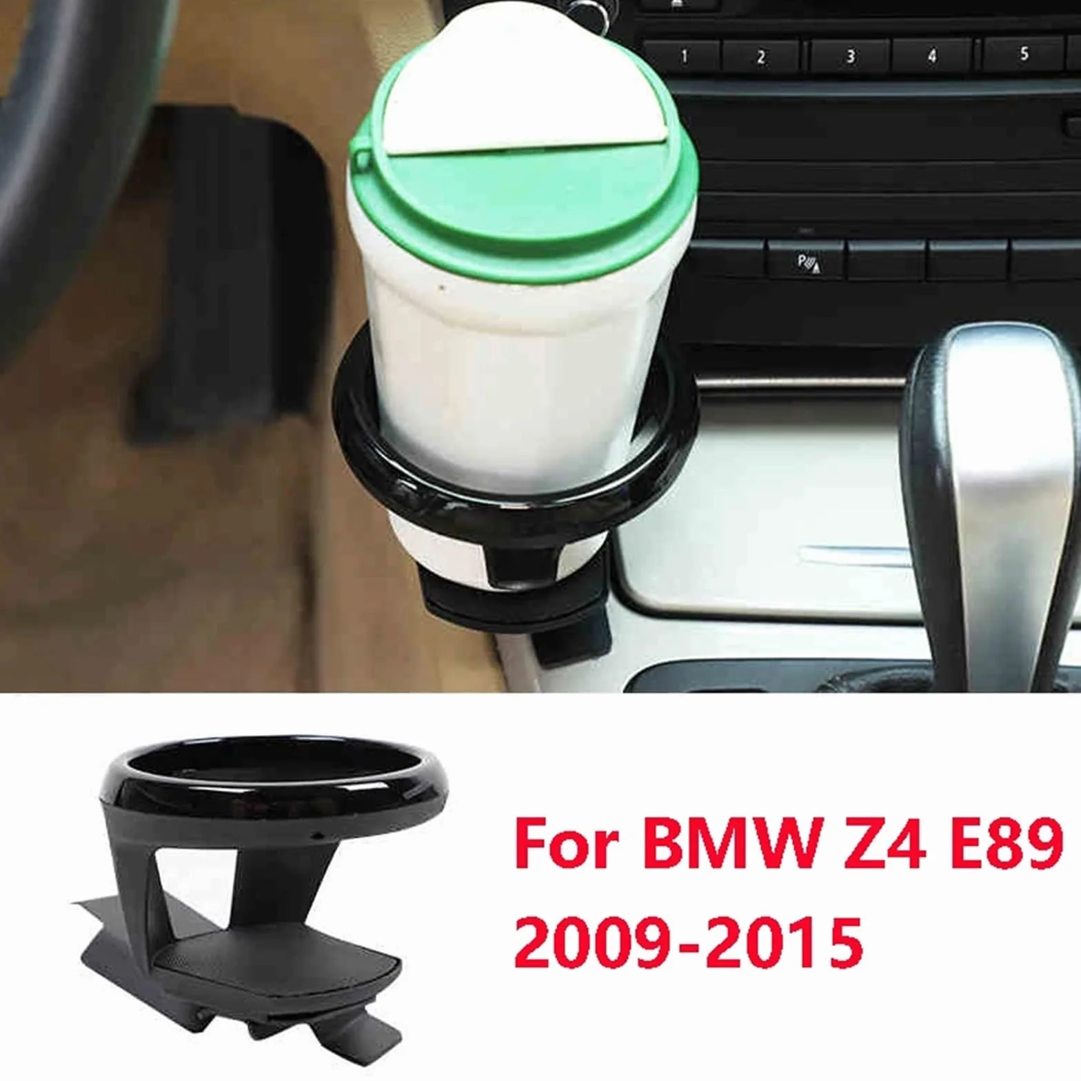 pokrowiec na podłokietnik Pasuje do BMW Z4 E89 2009-2015, konsola środkowa samochodu, uchwyt na kubek z wodą, napoje, akcesoria wykończeniowe Konsola Środkowa