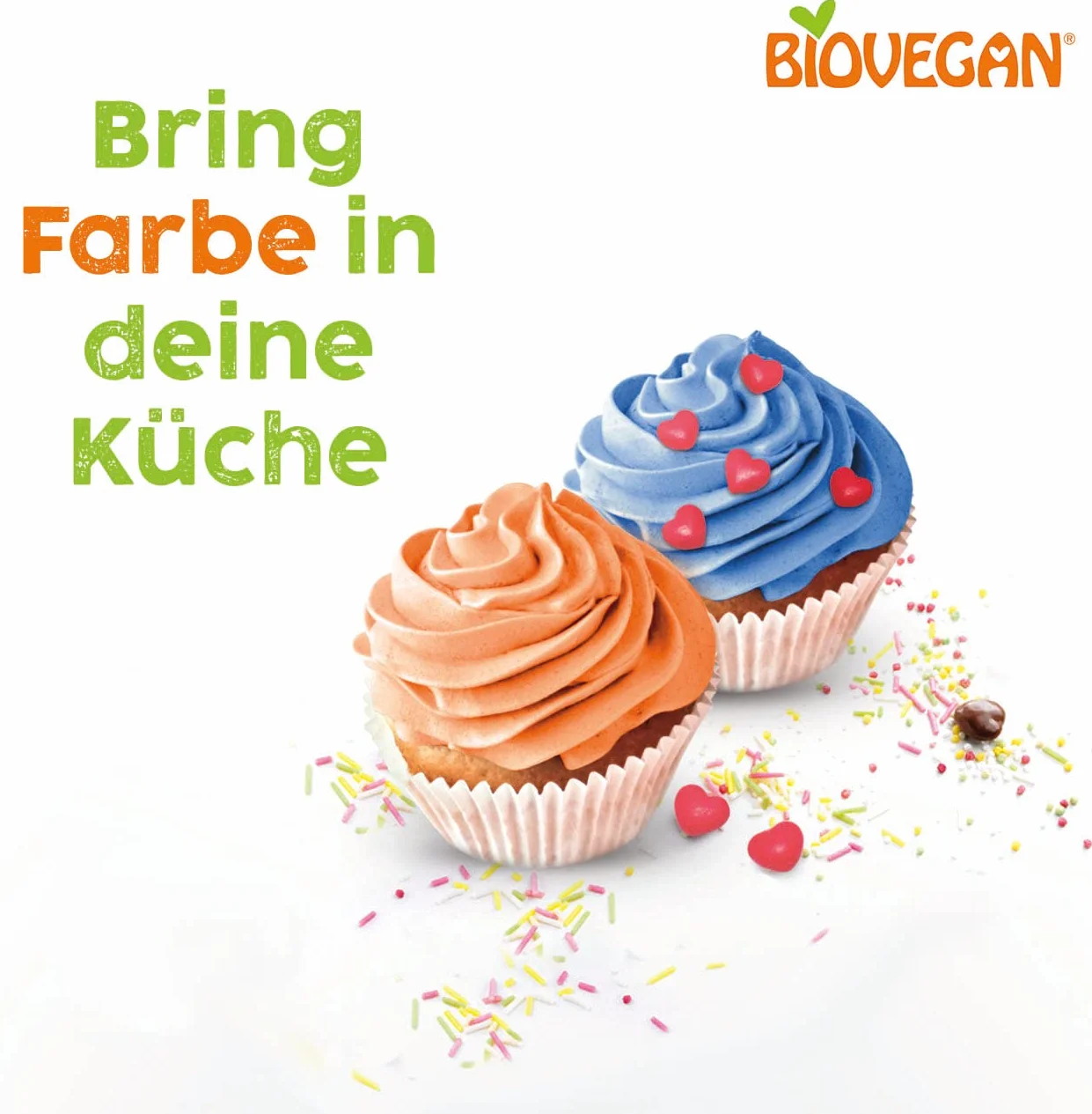 BARWNIKI SPOŻYWCZE BEZGLUTENOWE BIO 5 x 8 g - BIO VEGAN