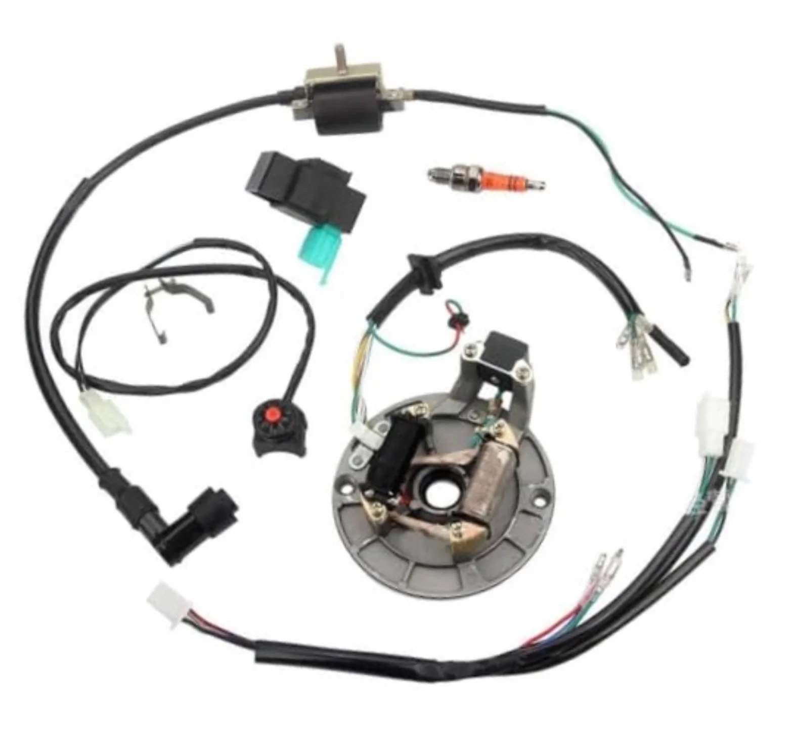 Zestaw 6 sztuk cewek zapłonowych 30520R70A01, 30520R70S01, 30520RN0A01, Uf-624, do modeli MDX, ZDX 3,7 l, RDX oraz dla Ridgeline 3,5 l Cewka zapłonowa samochodu Cewka zapłonowa samochodu