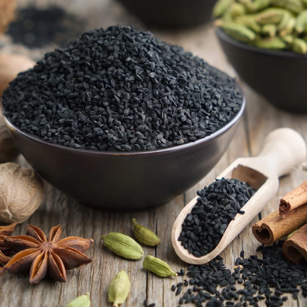 Cały czarny kminek (250 g), nasiona czarnuszki, 100% naturalne, bez dodatków, wegańskie